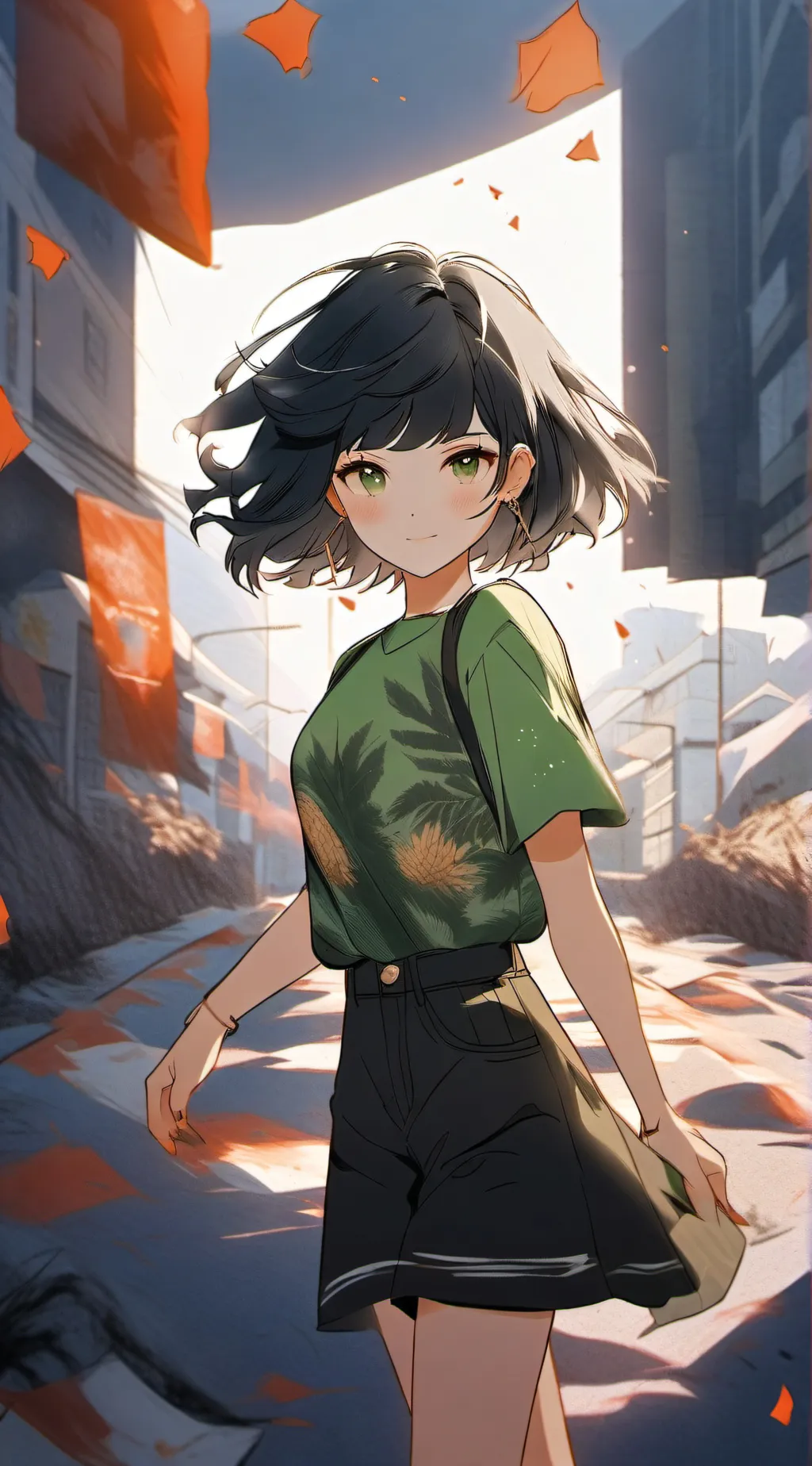 ai character: Buttercup background