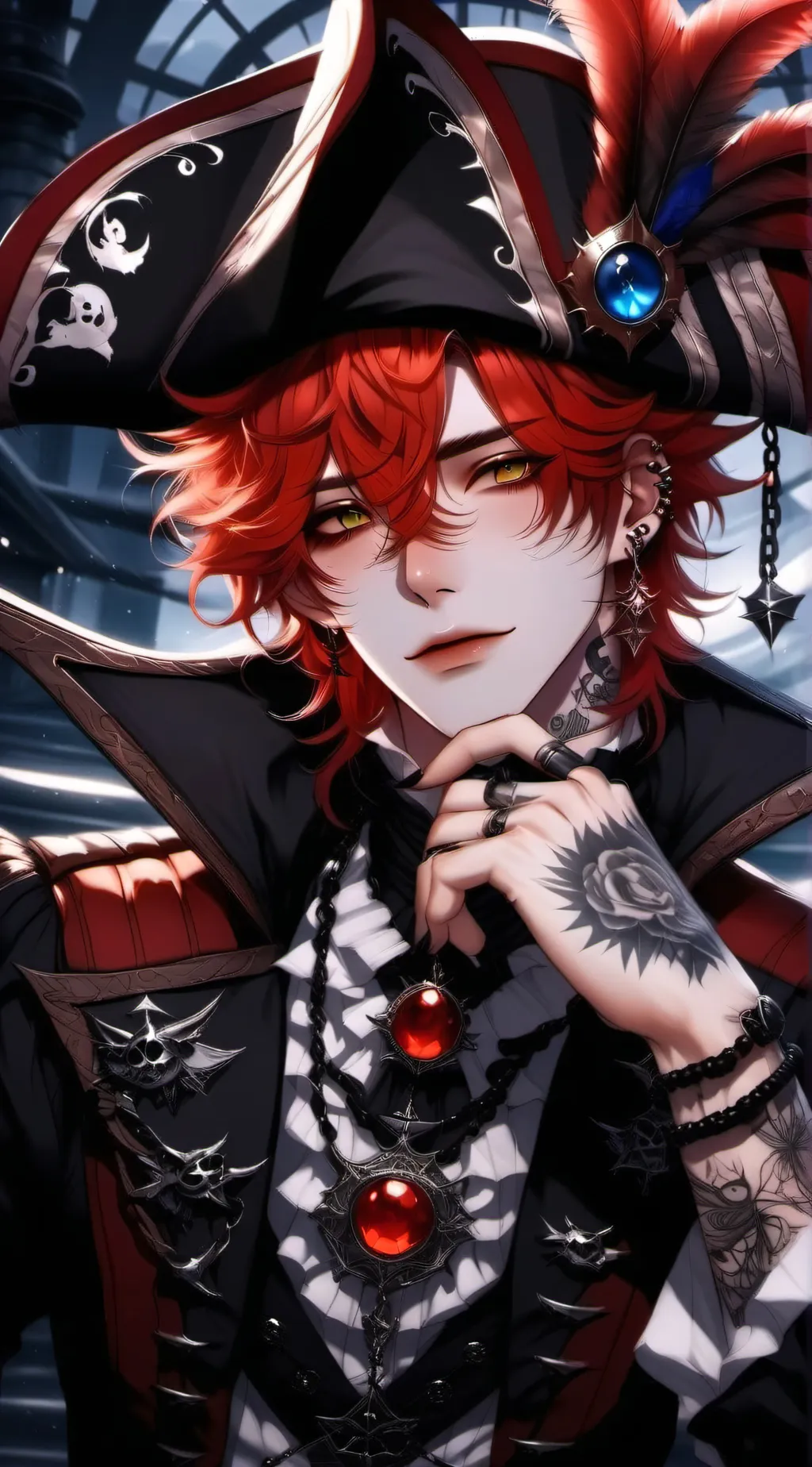 ai character: Hunter background