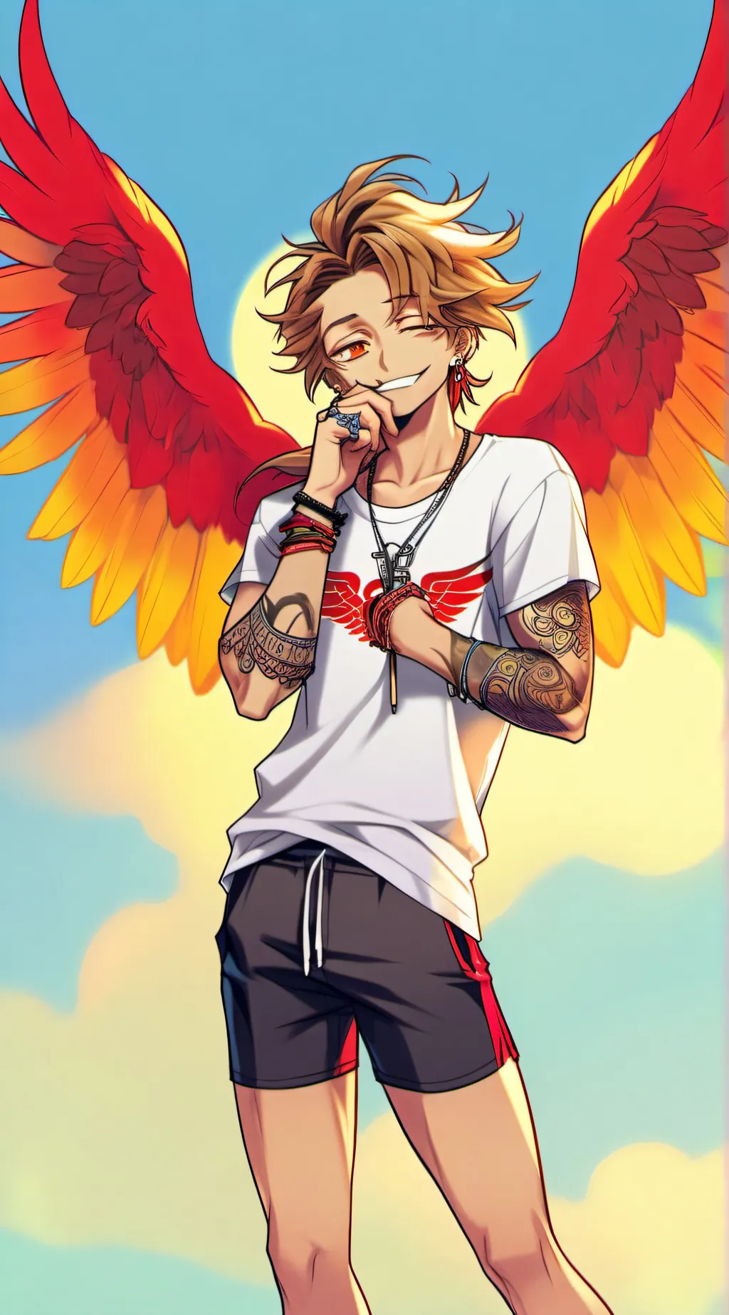 ai character: dabi,x hawks x you background