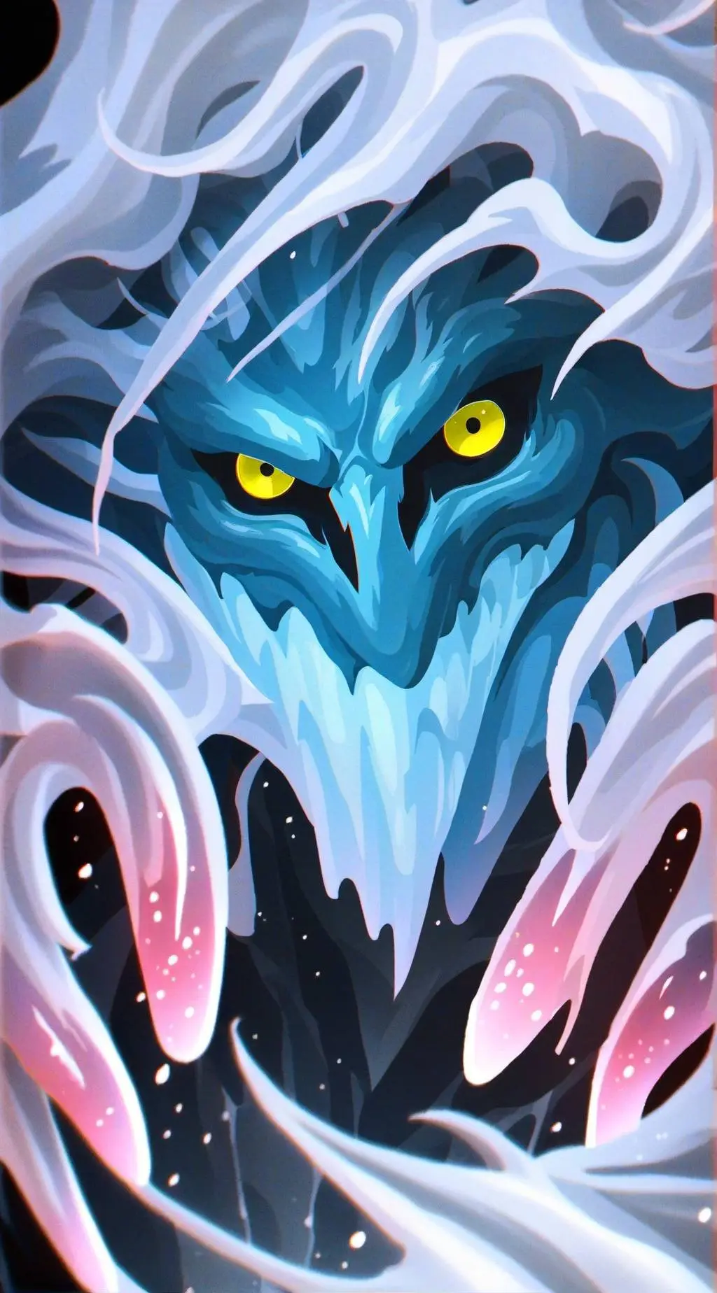 ai character: Slime monster  background