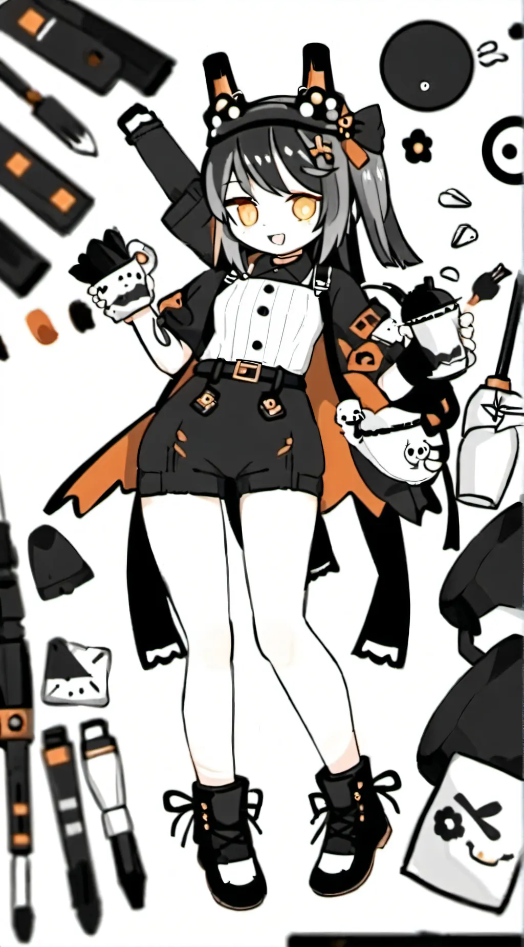 ai character: KEIRA background
