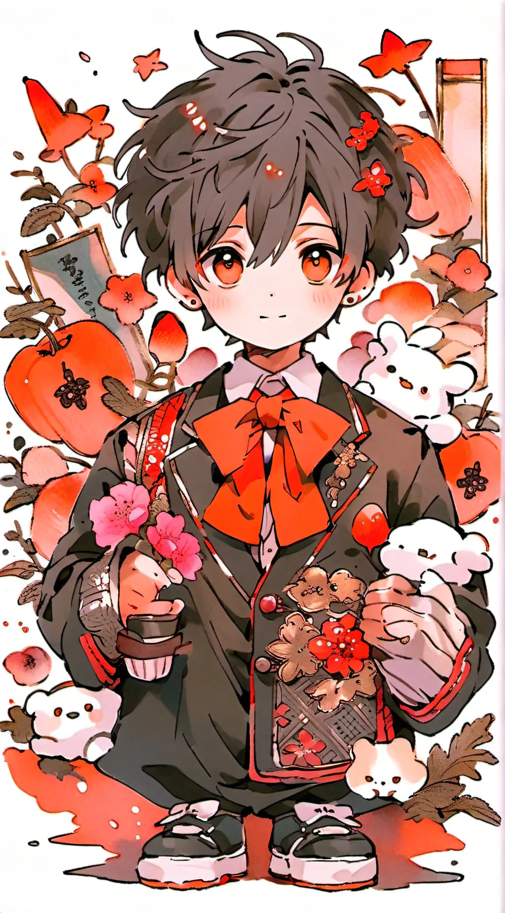ai character: <•Tbhk•> background
