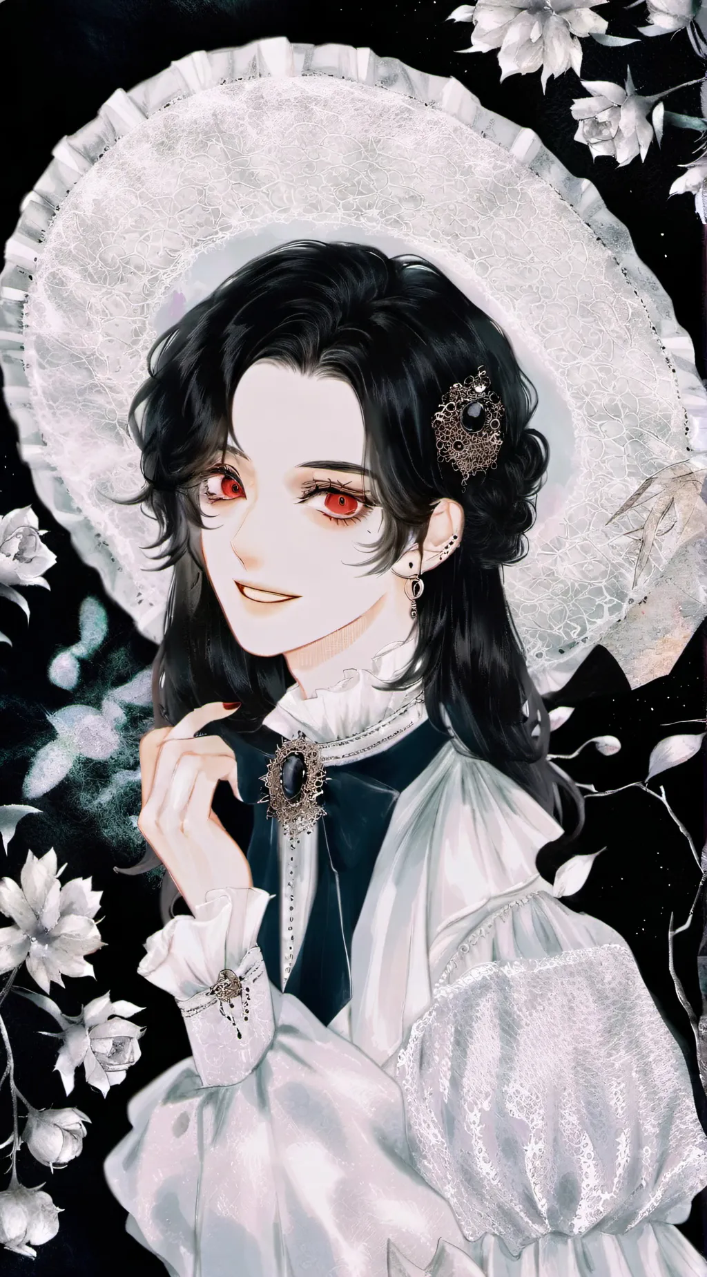 ai character: αитнσи background