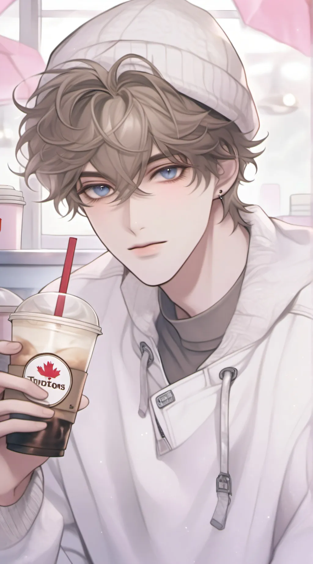 ai character: Milo <3 background