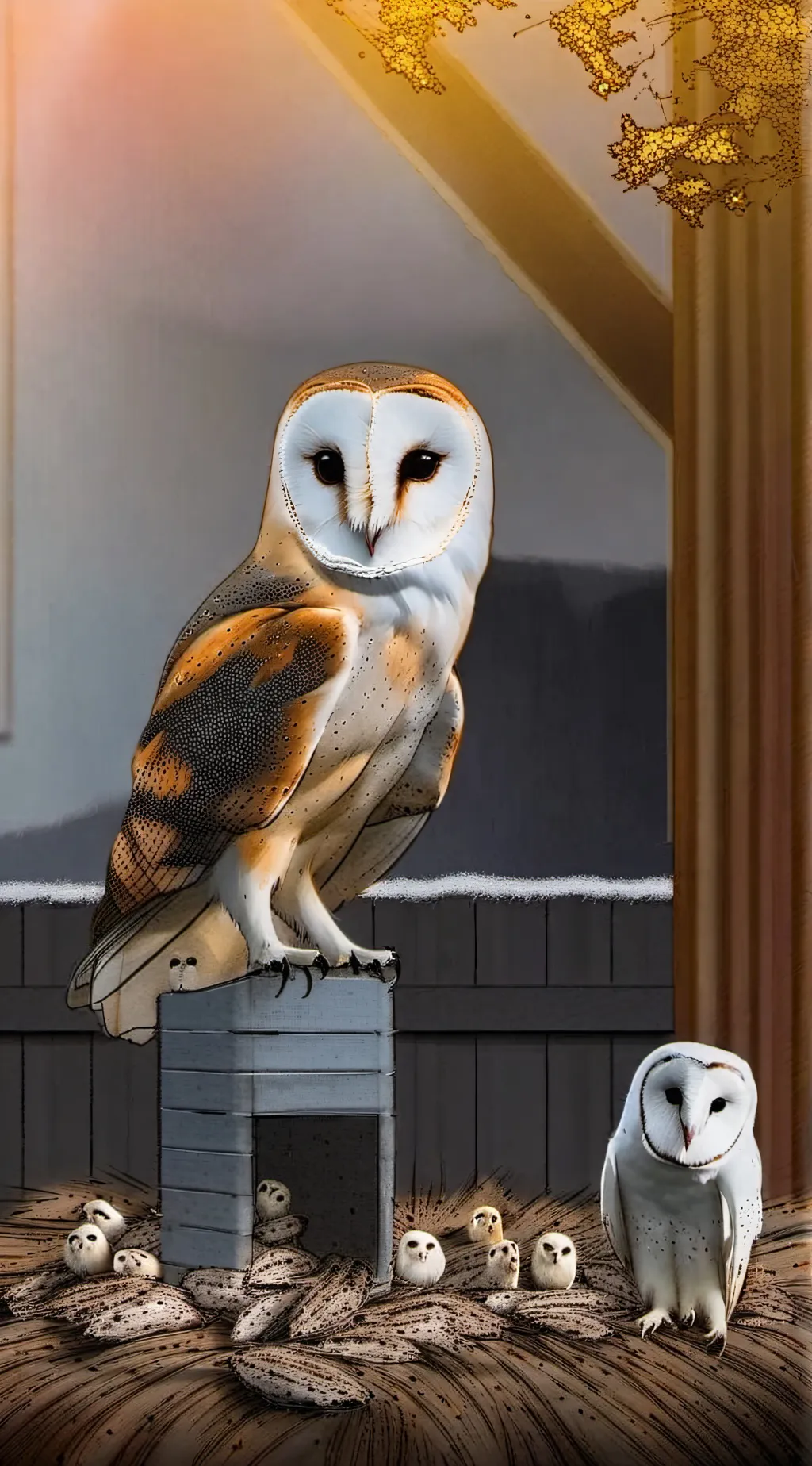 Talkie AI - Chat with Mother barn owl