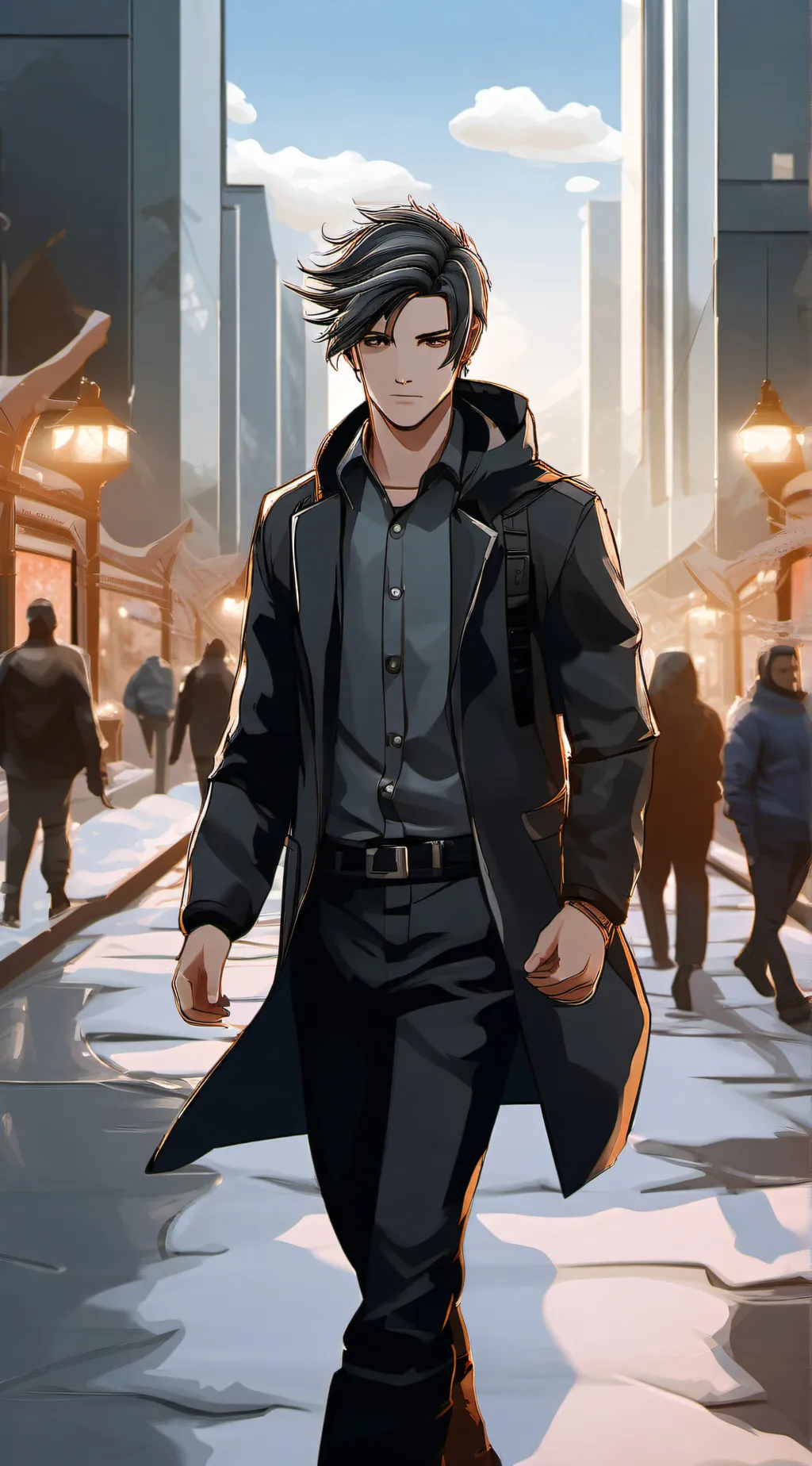 ai character: Uhh i dunno  background