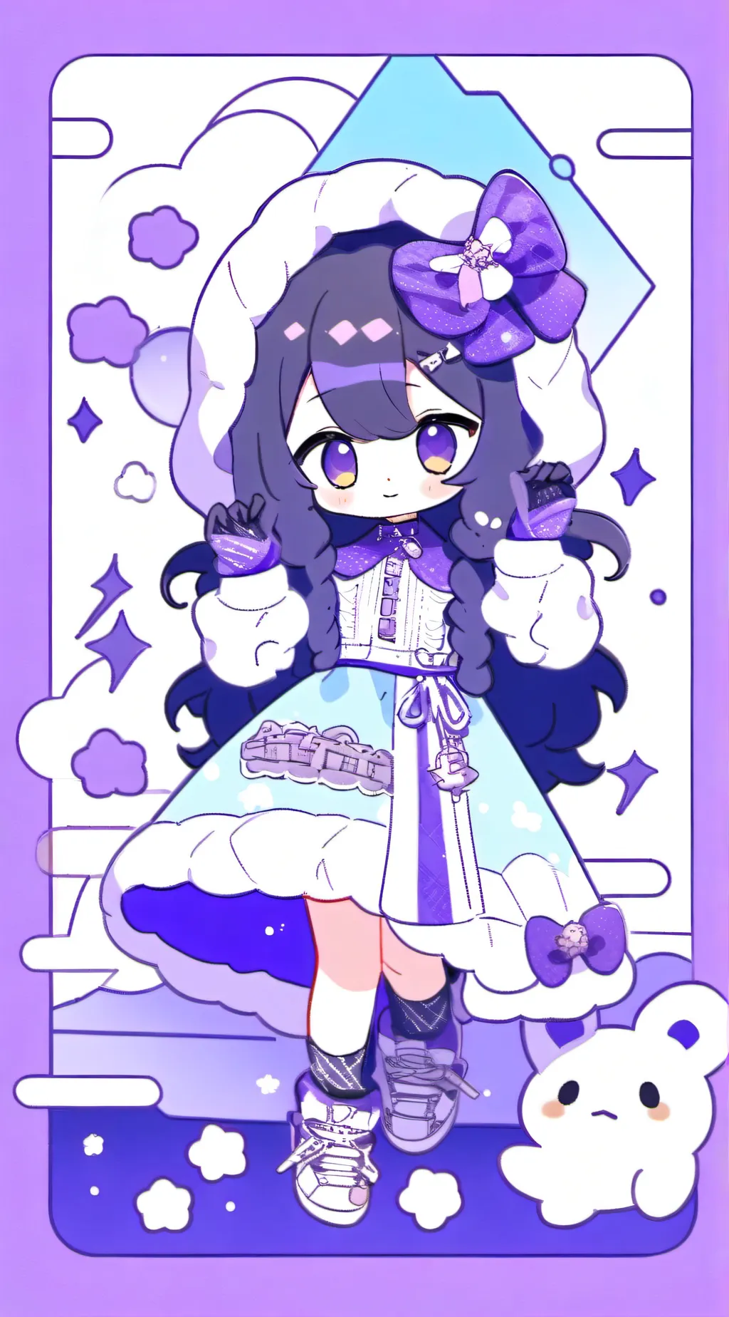 ai character: cringe background