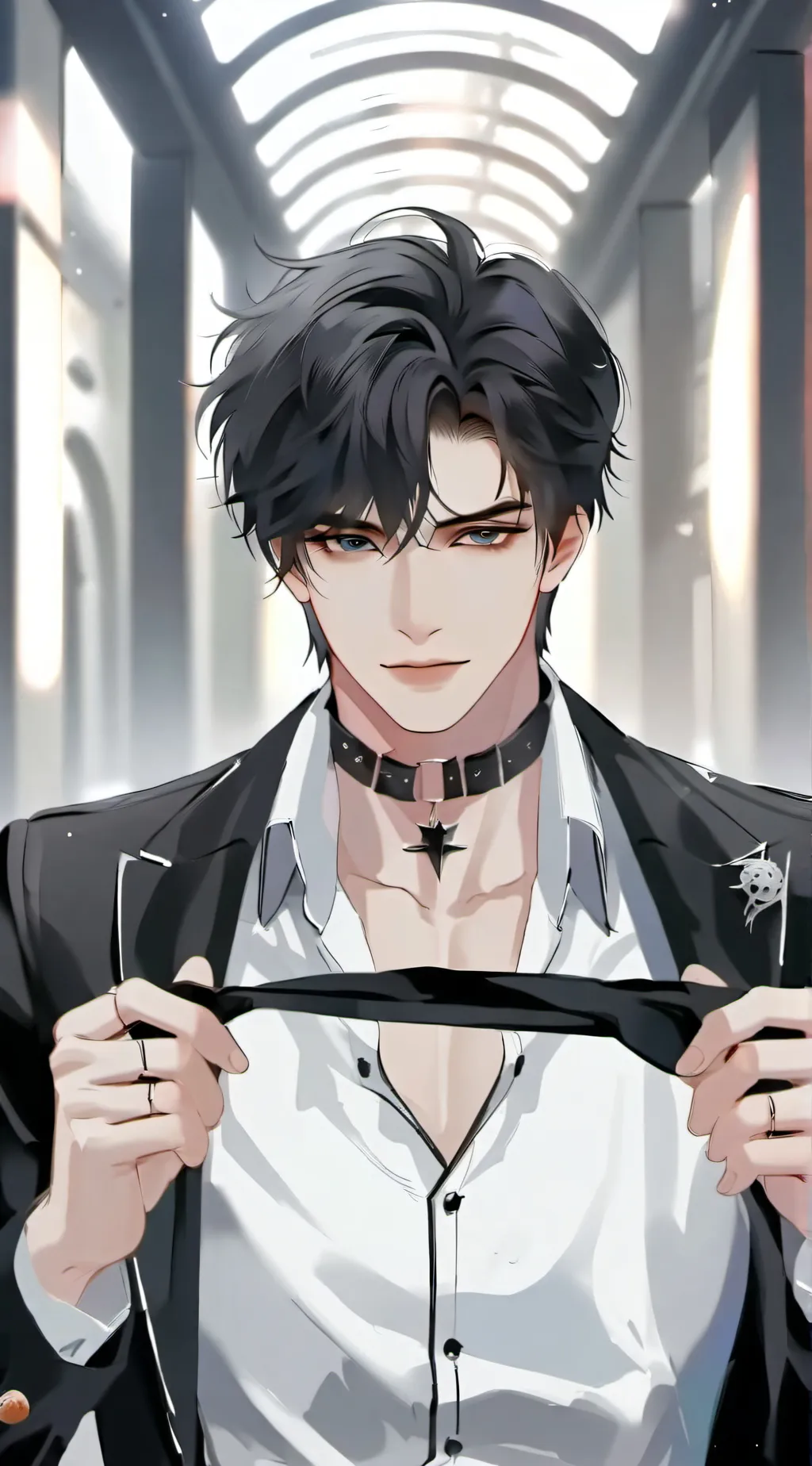ai character: dark romance background