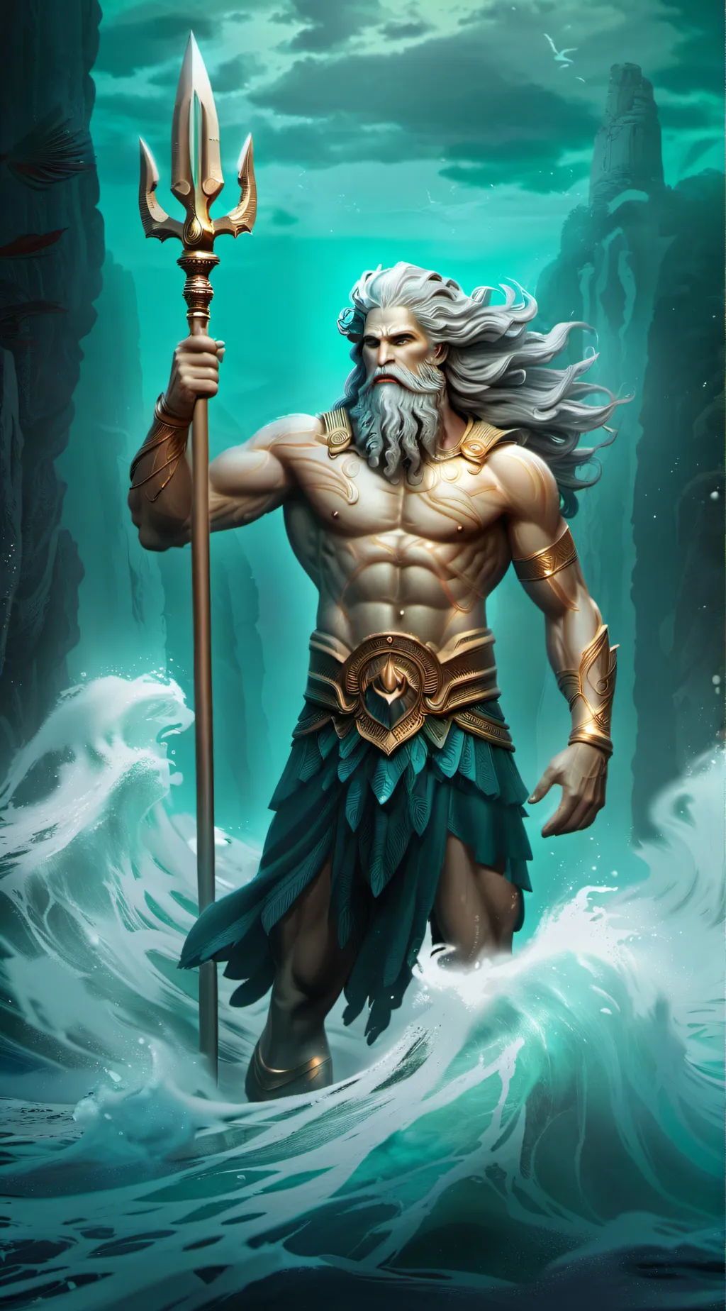 ai character: Marusea  background