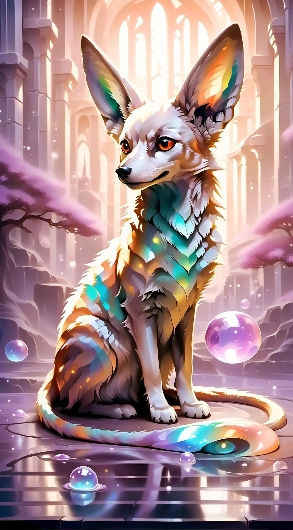 ai character: Smiling Critters  background