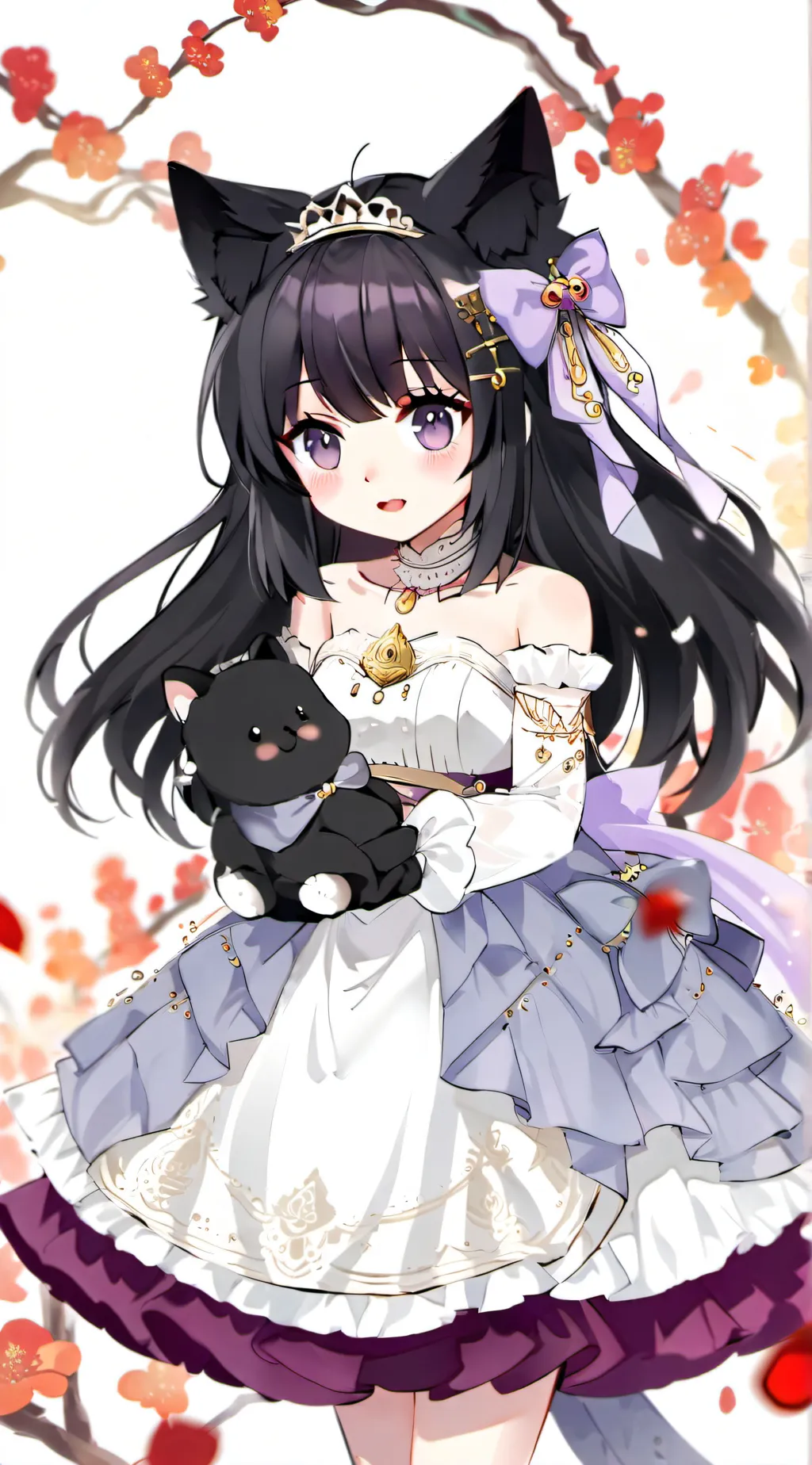 ai character: Luna background