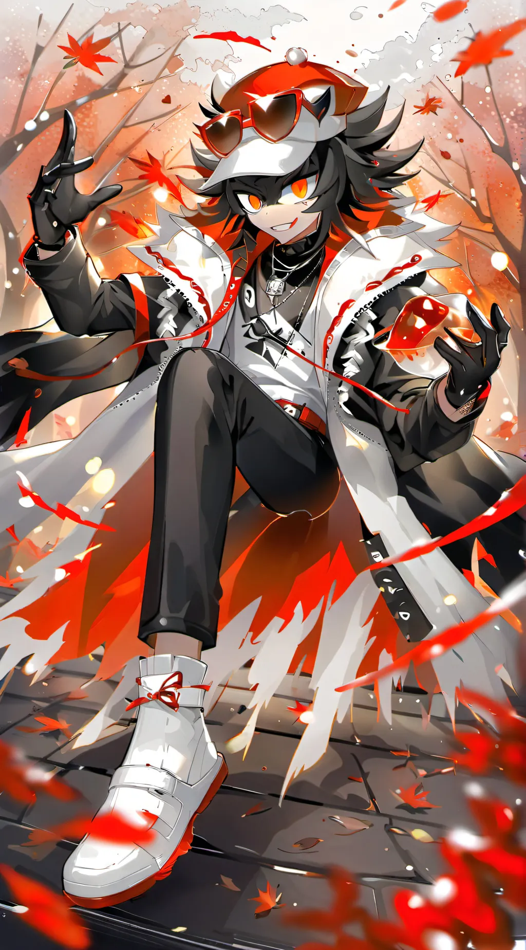 ai character: Shadow  background