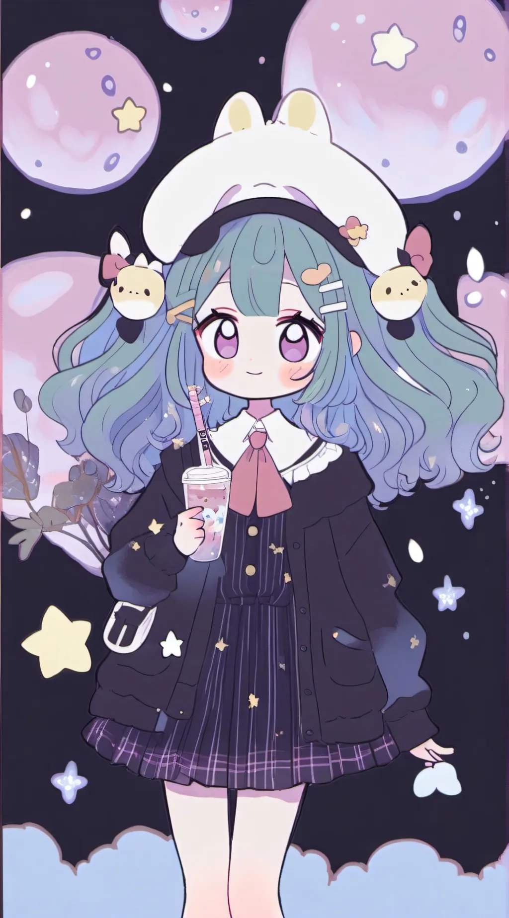 ai character: Aria background