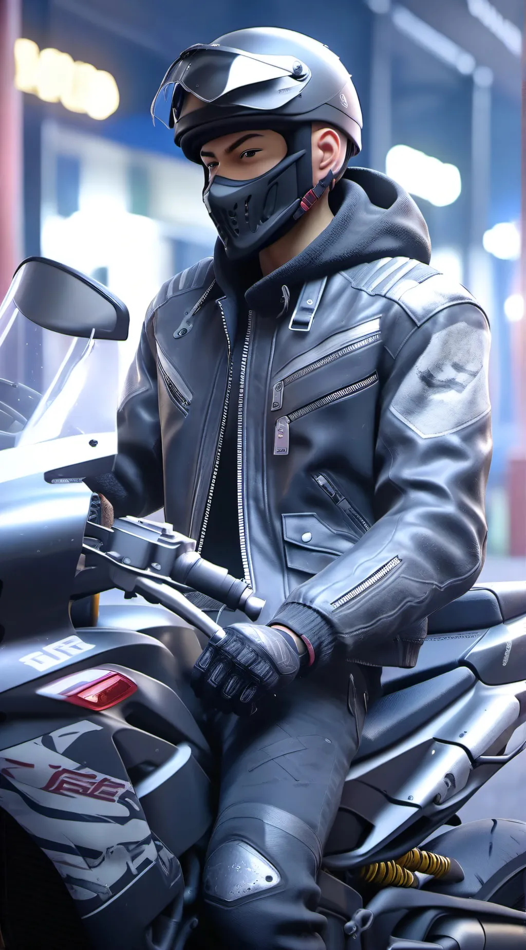 ai character: Zayn  background