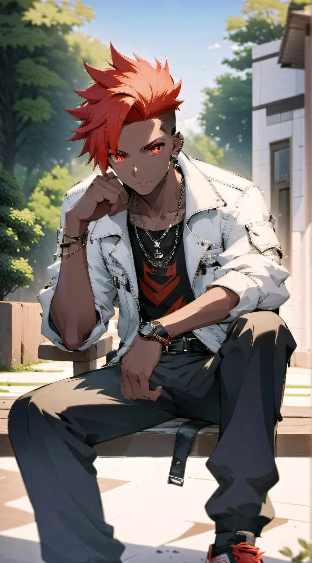 ai character: Rob  background