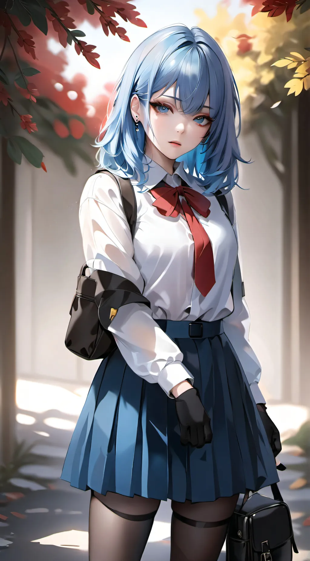 ai character: Aoi Sakurai background