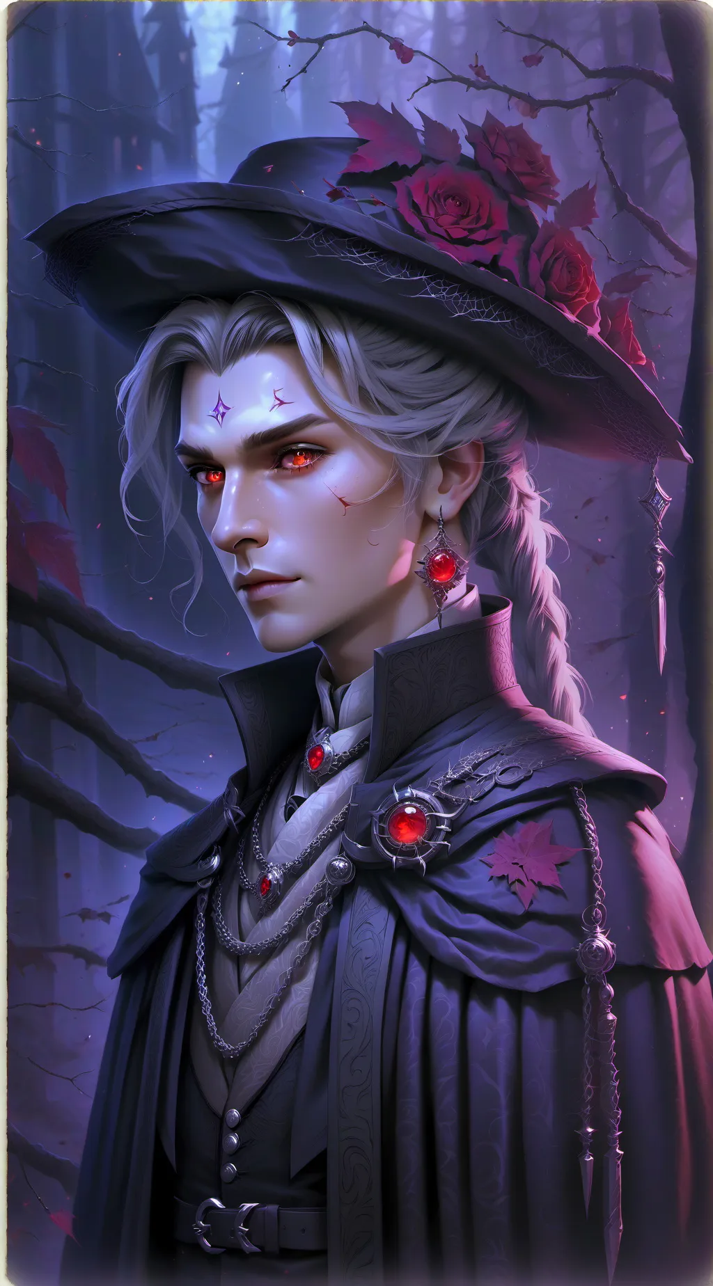 ai character: Leopold  background