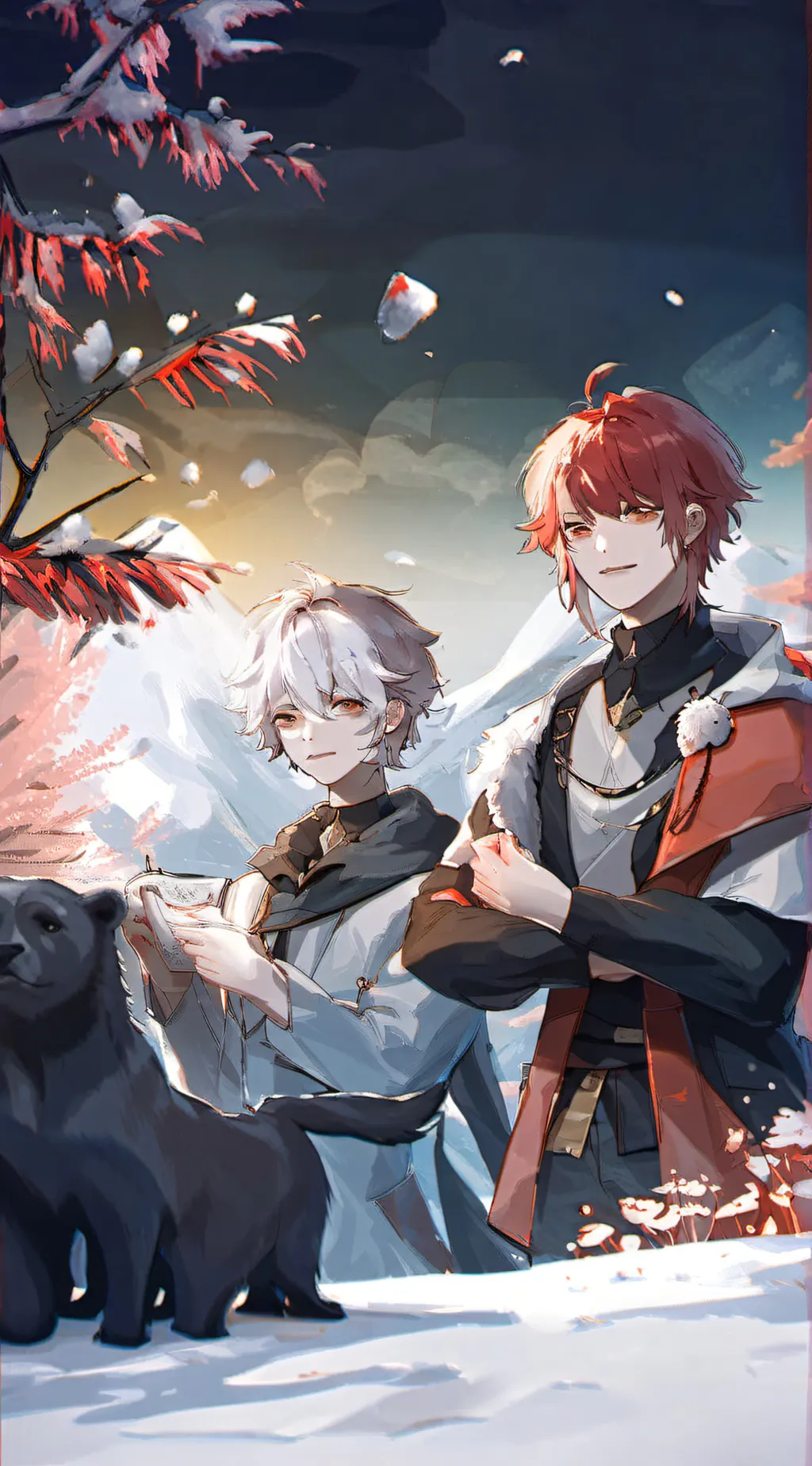 ai character: Friends  background