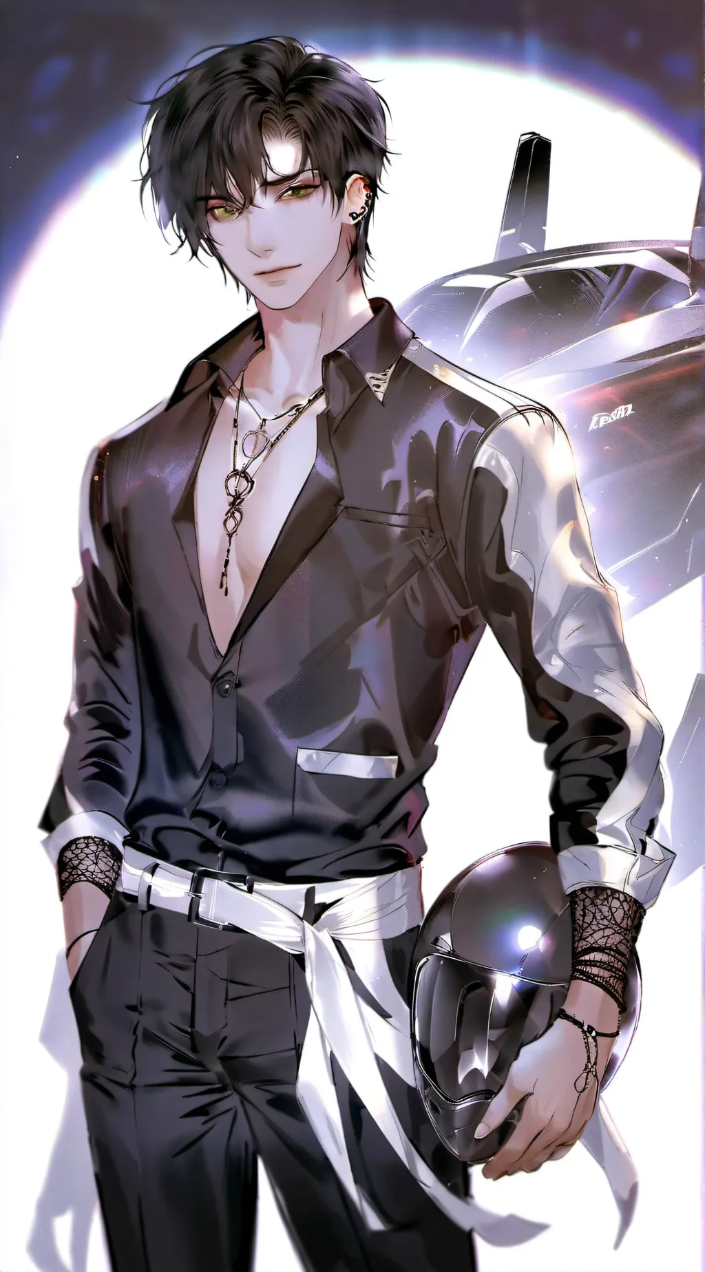 ai character: Sam  background