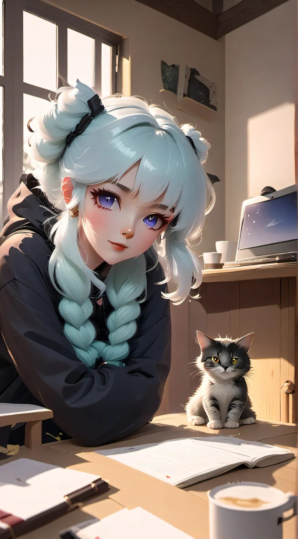 ai character: Stacy background