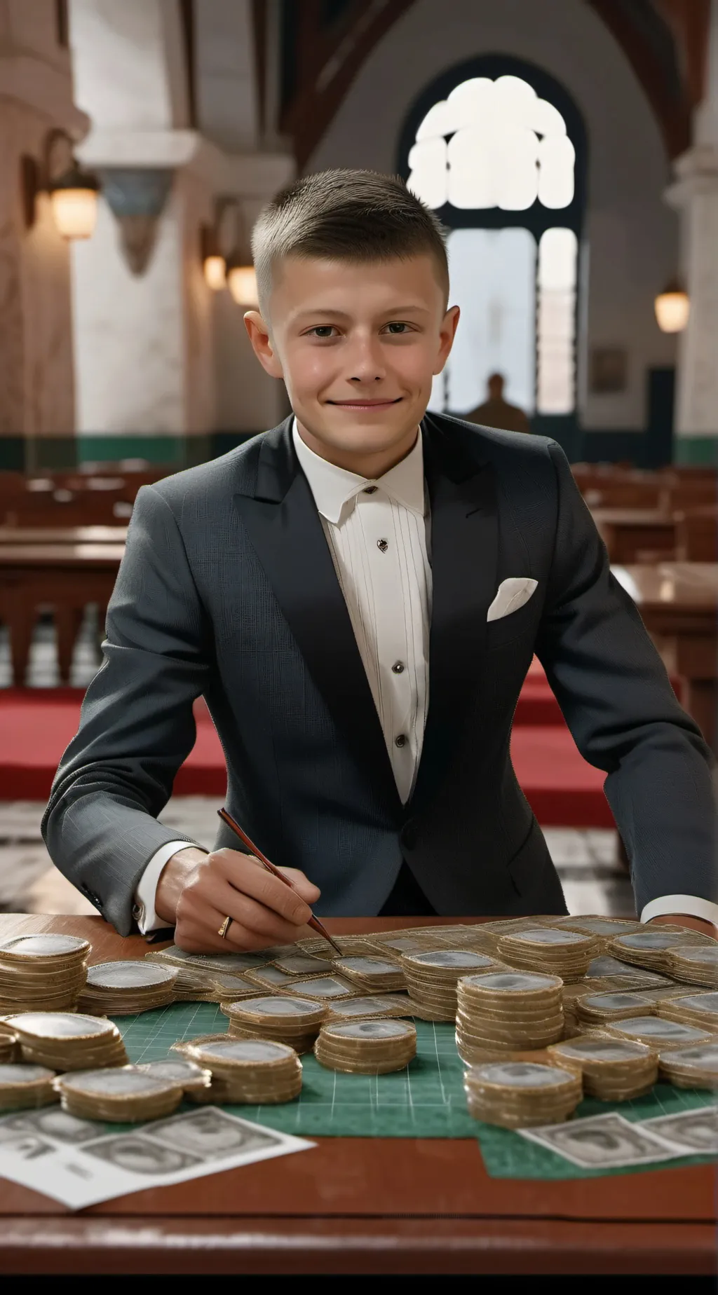 ai character: Cayson background