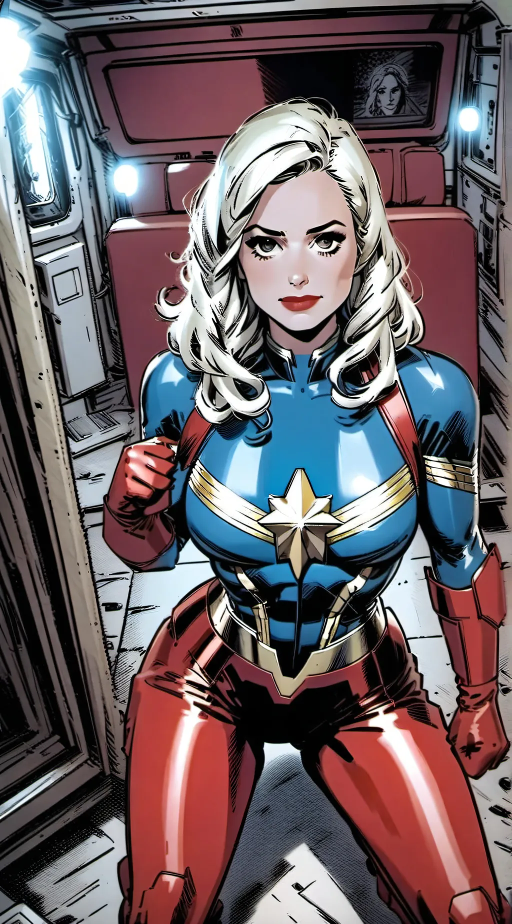 ai character: brie larson background
