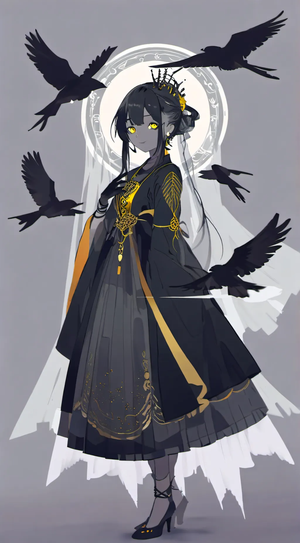 ai character: Carrie  background