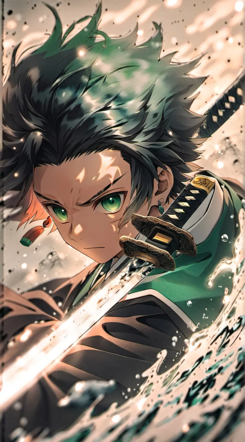 ai character: Tanjiro background