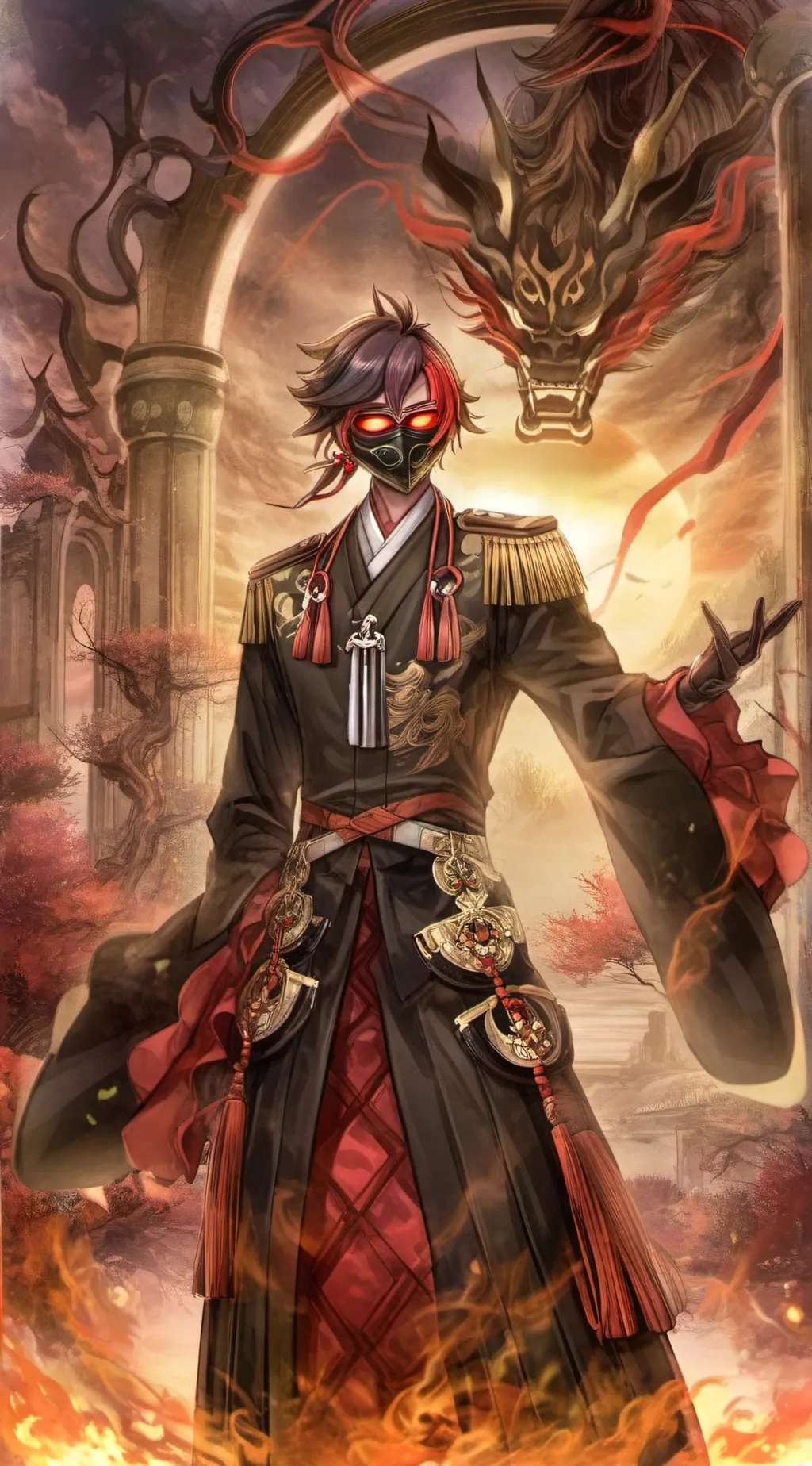 ai character: Kaname background