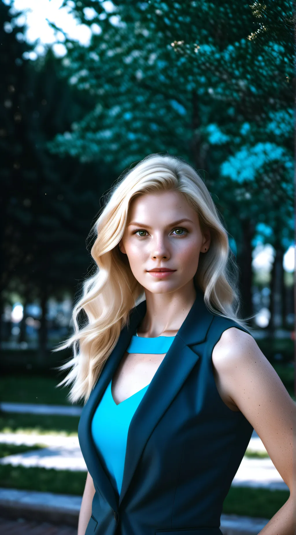 ai character: Courtney (therapy) background