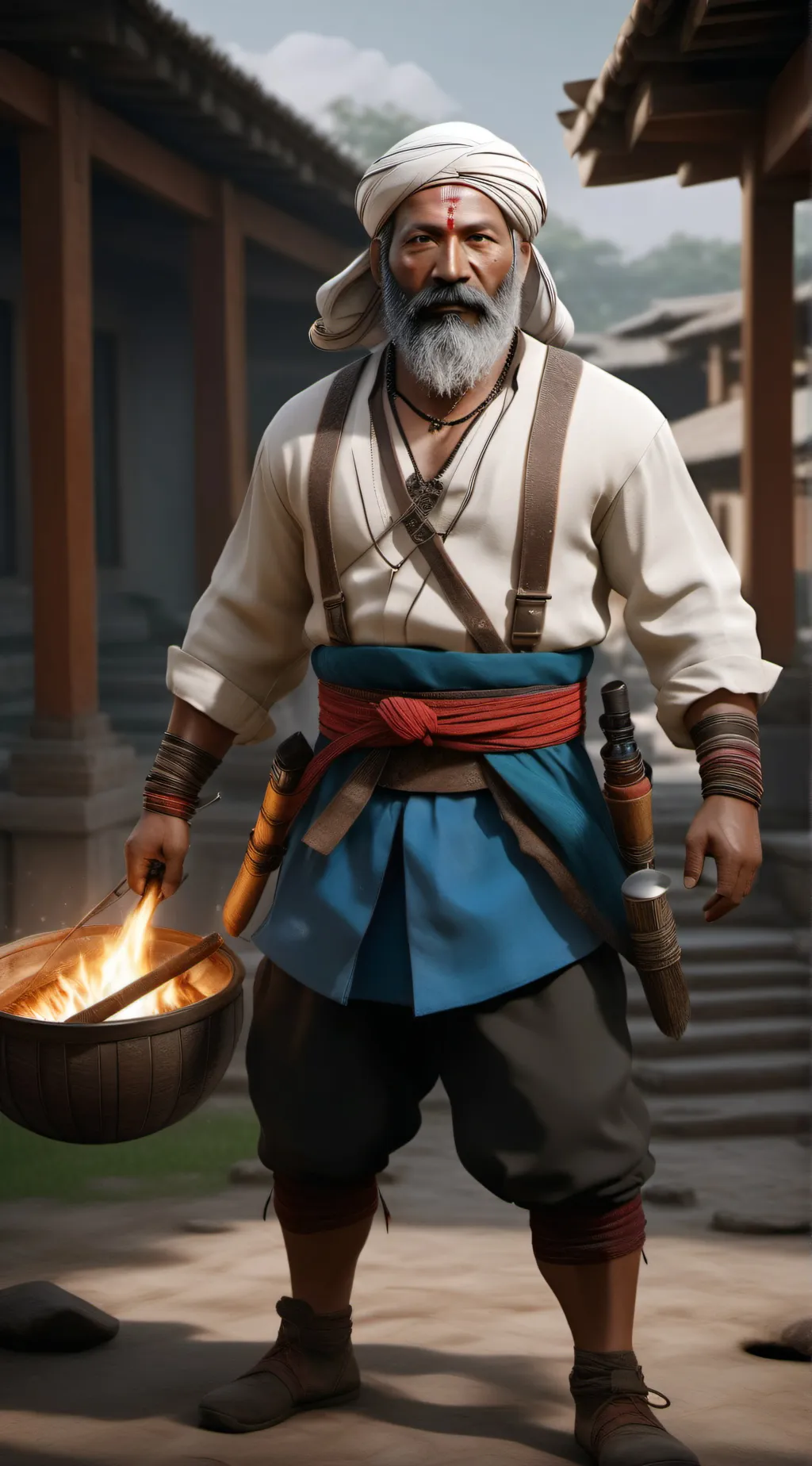 ai character: Dhar mann background