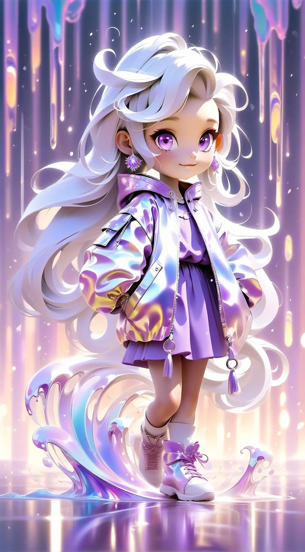 ai character: I love you background