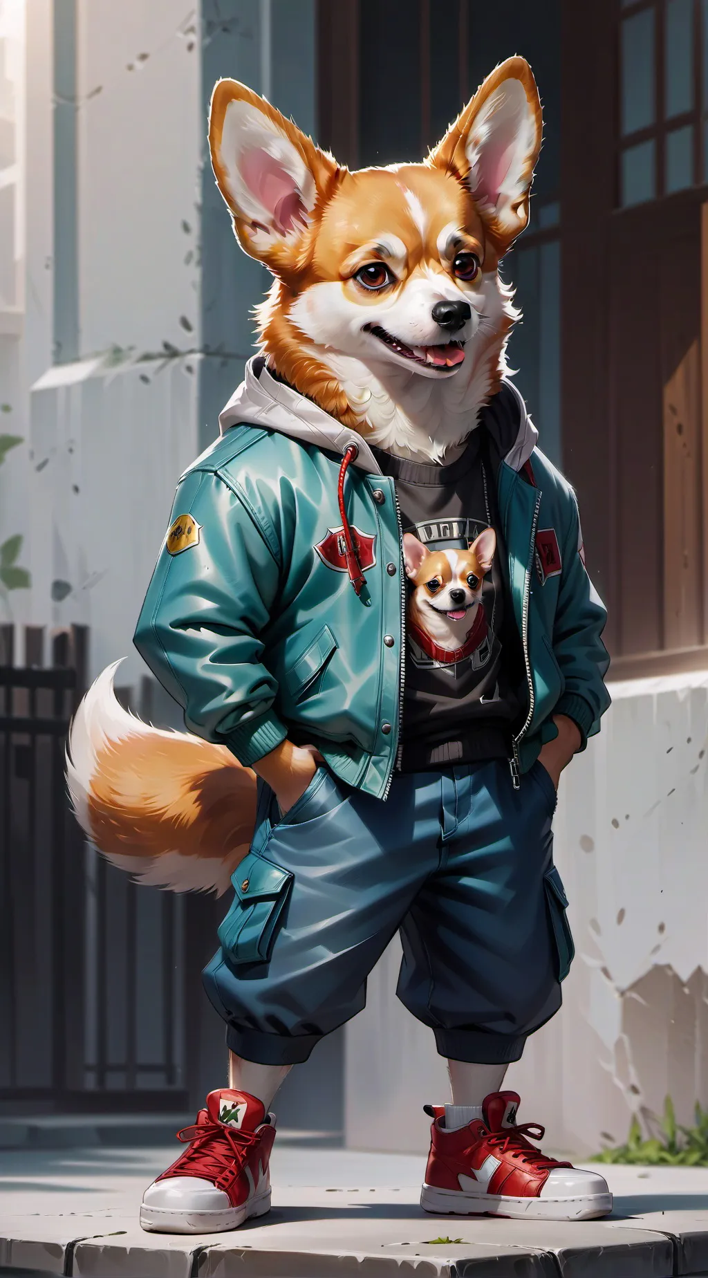 ai character: Dawg background