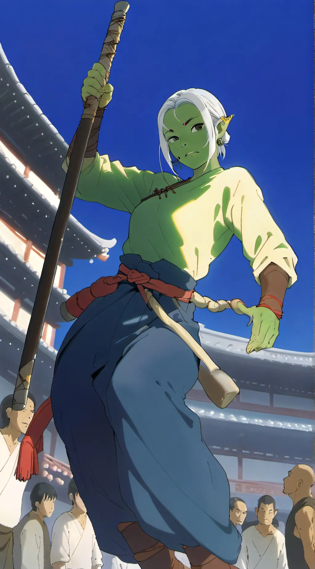 ai character: Gul background