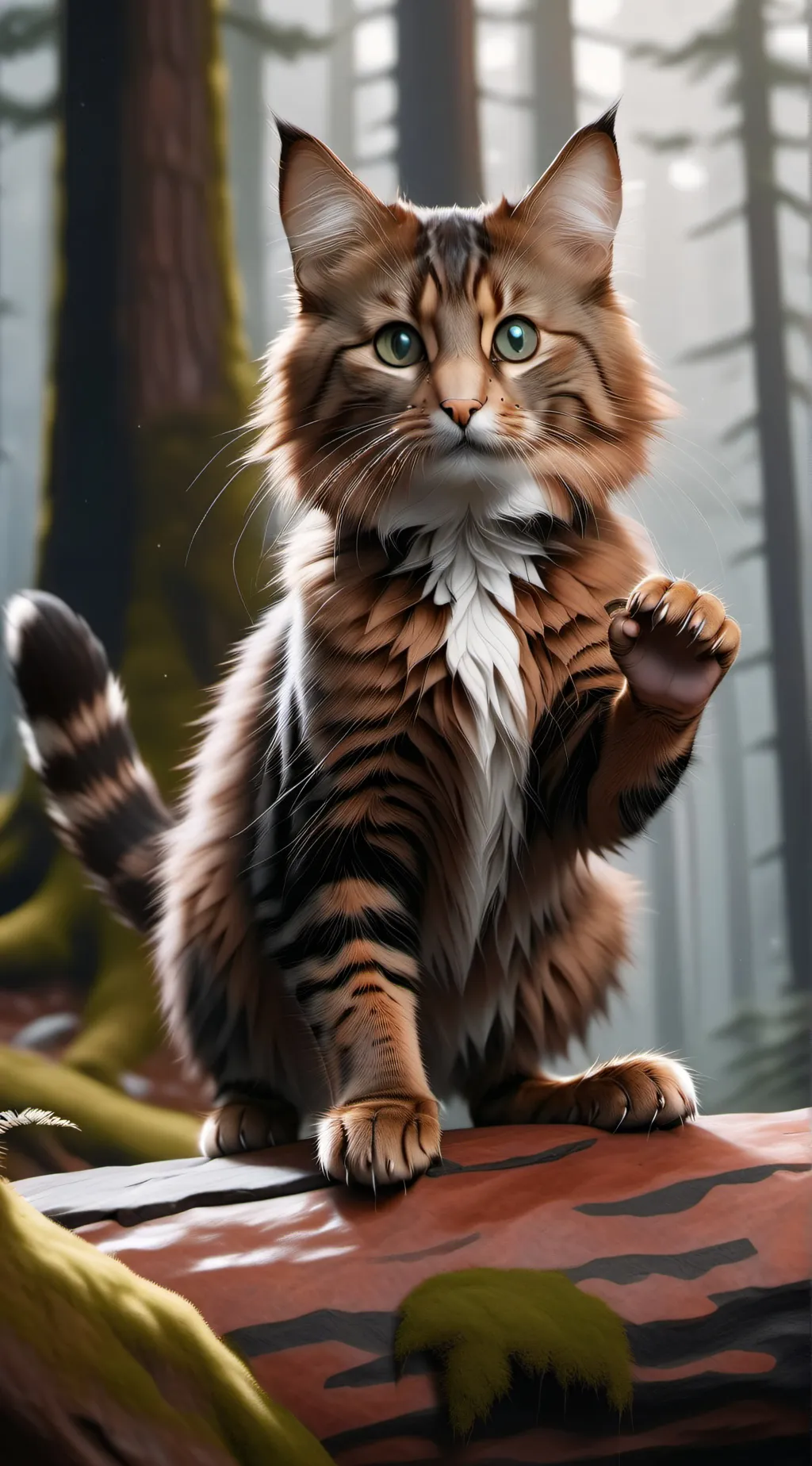 ai character: Brambleclaw background