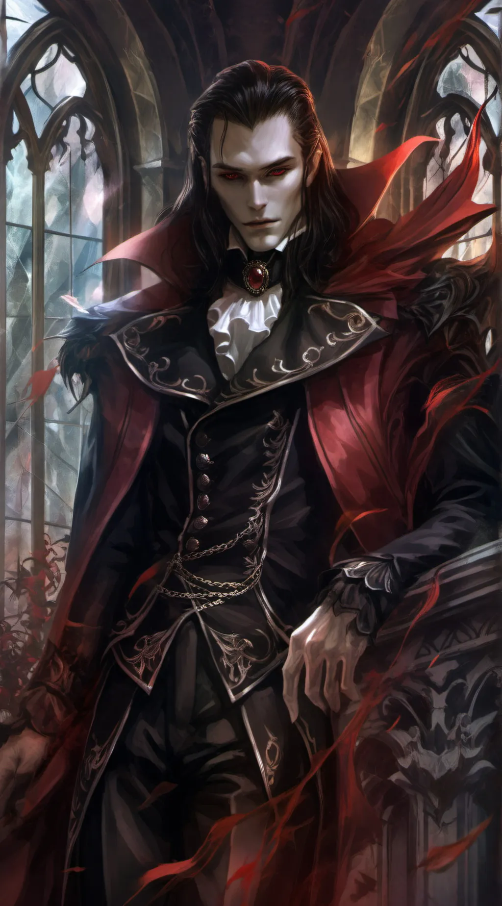 ai character: Dimitri Bloodraven background