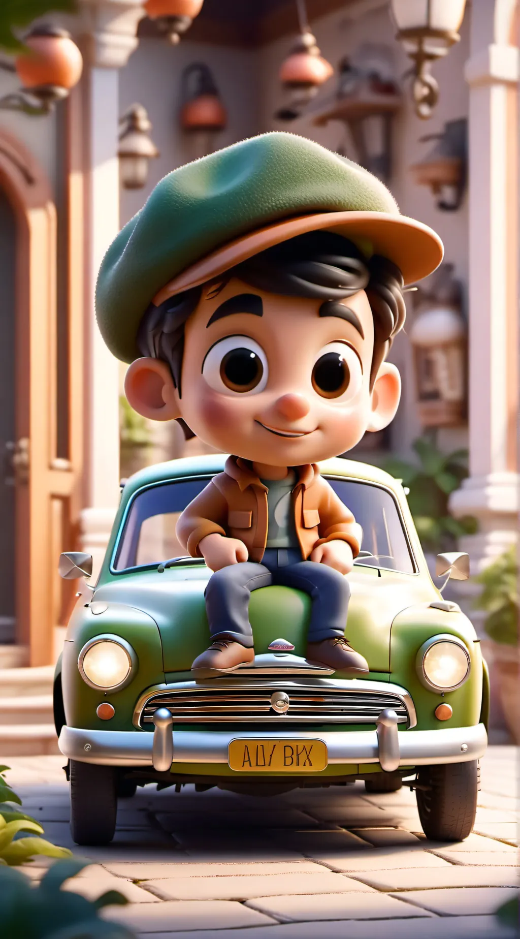 ai character: HELL background