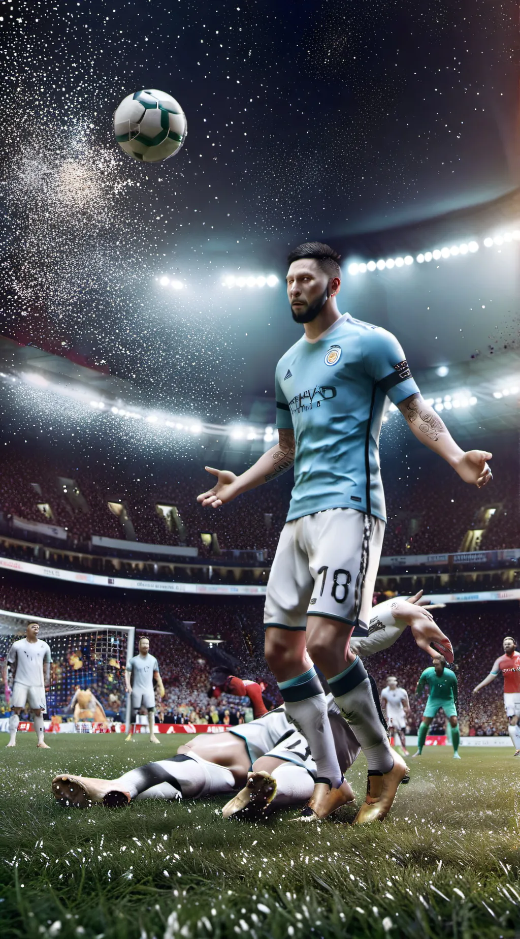ai character: COPA AMERICA background