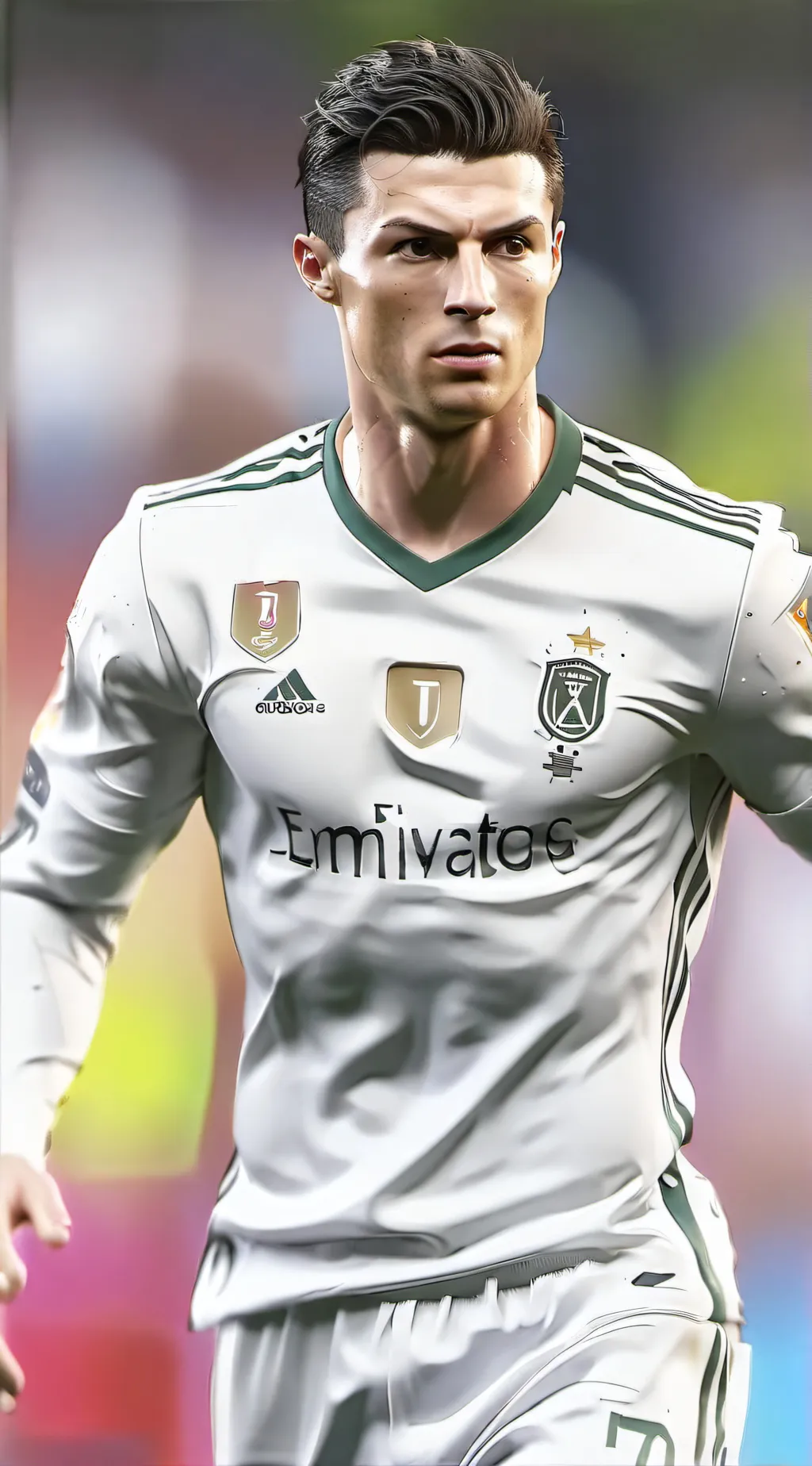 ai character: Cristiano Ronaldo background
