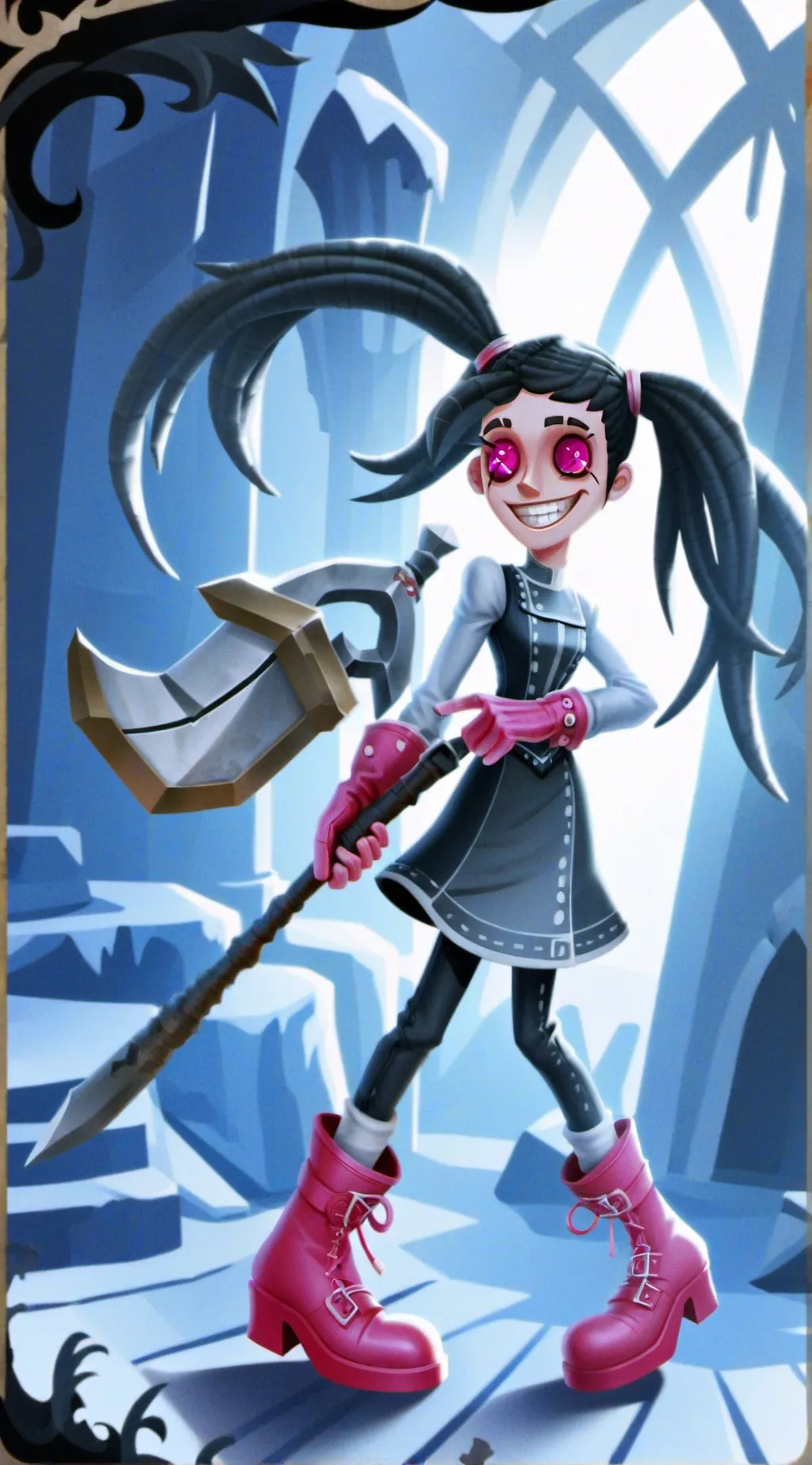 ai character: spinel background