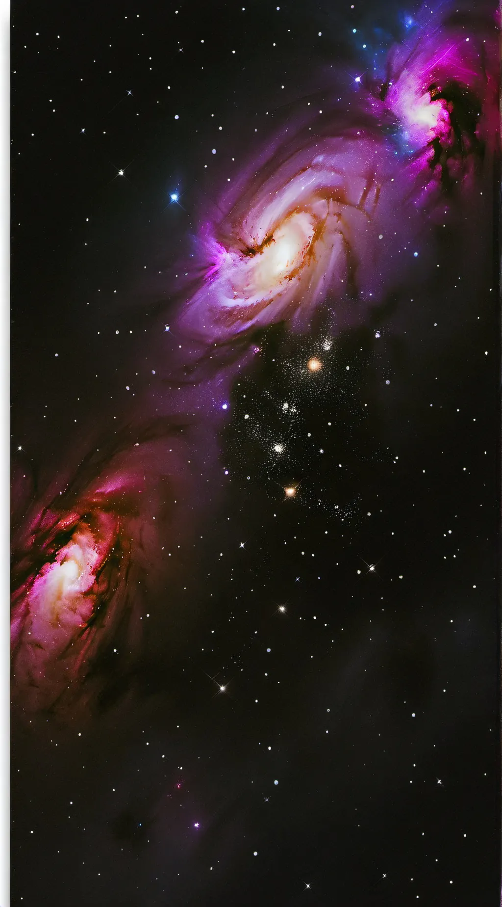 ai character: GALXY background