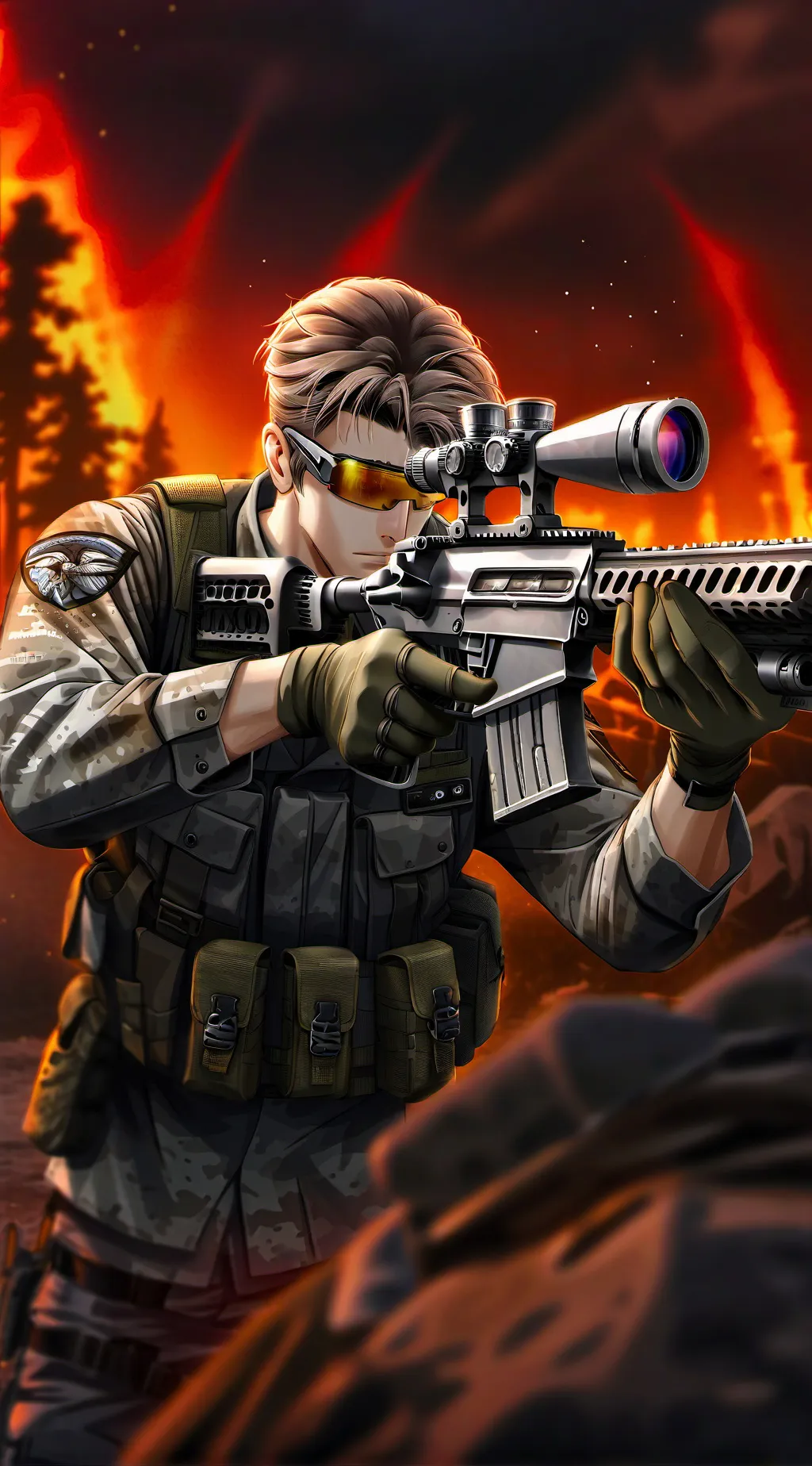 ai character: Alex background