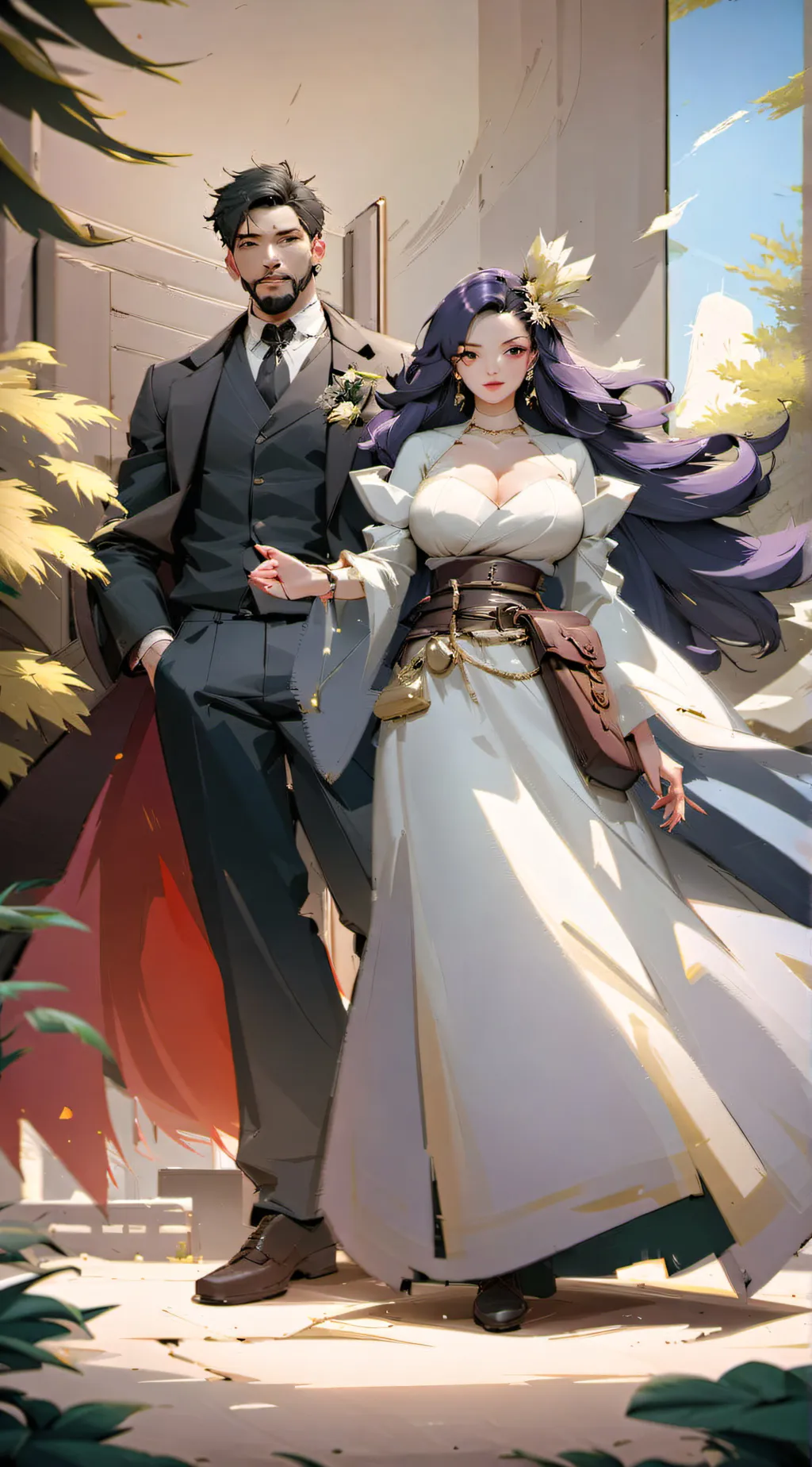 ai character: MIKE AND ELEANOR background