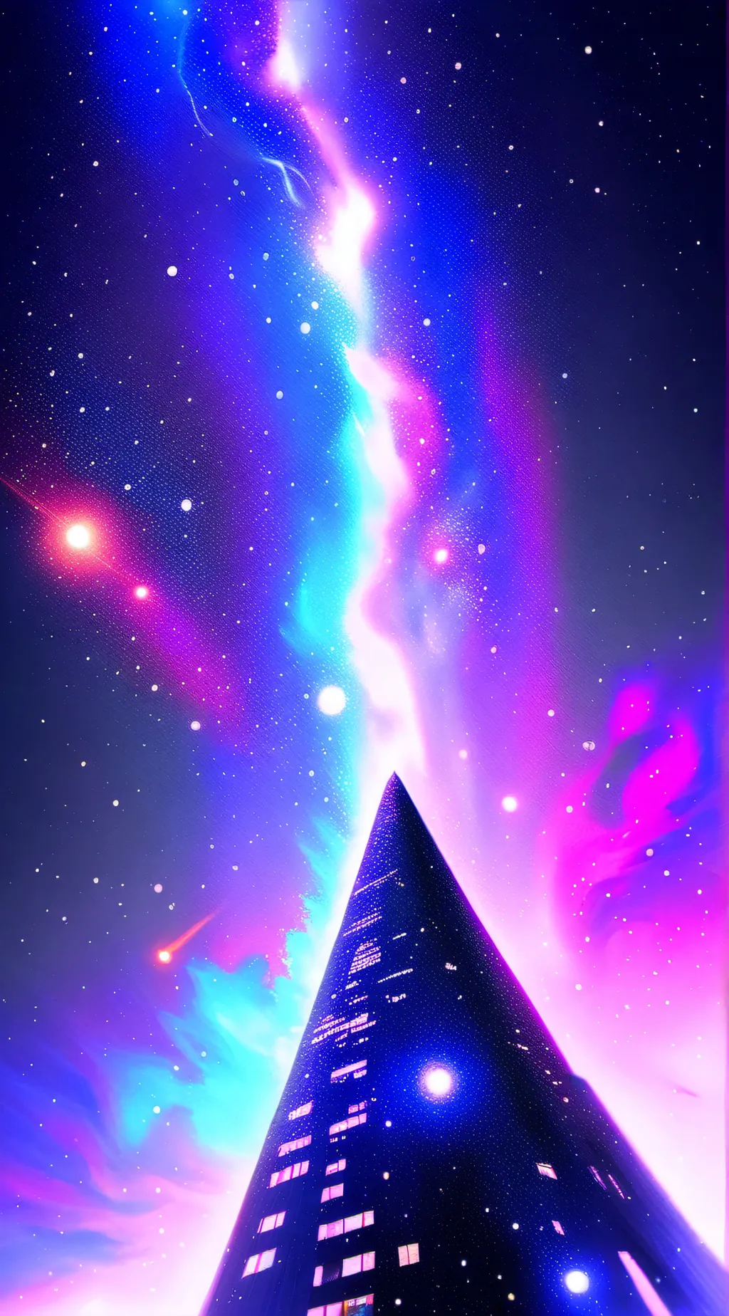 ai character: Aurora background