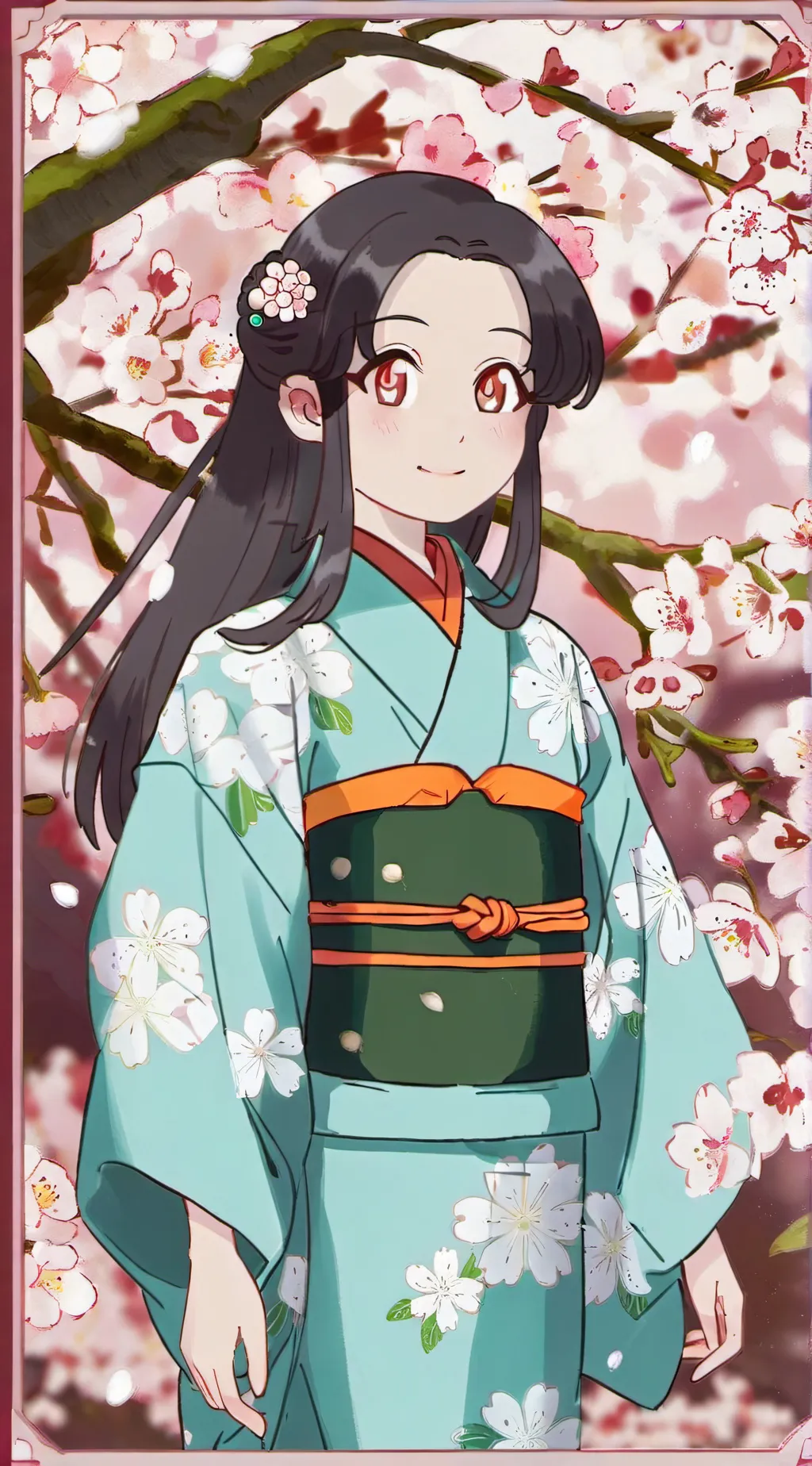 ai character: Kanae background