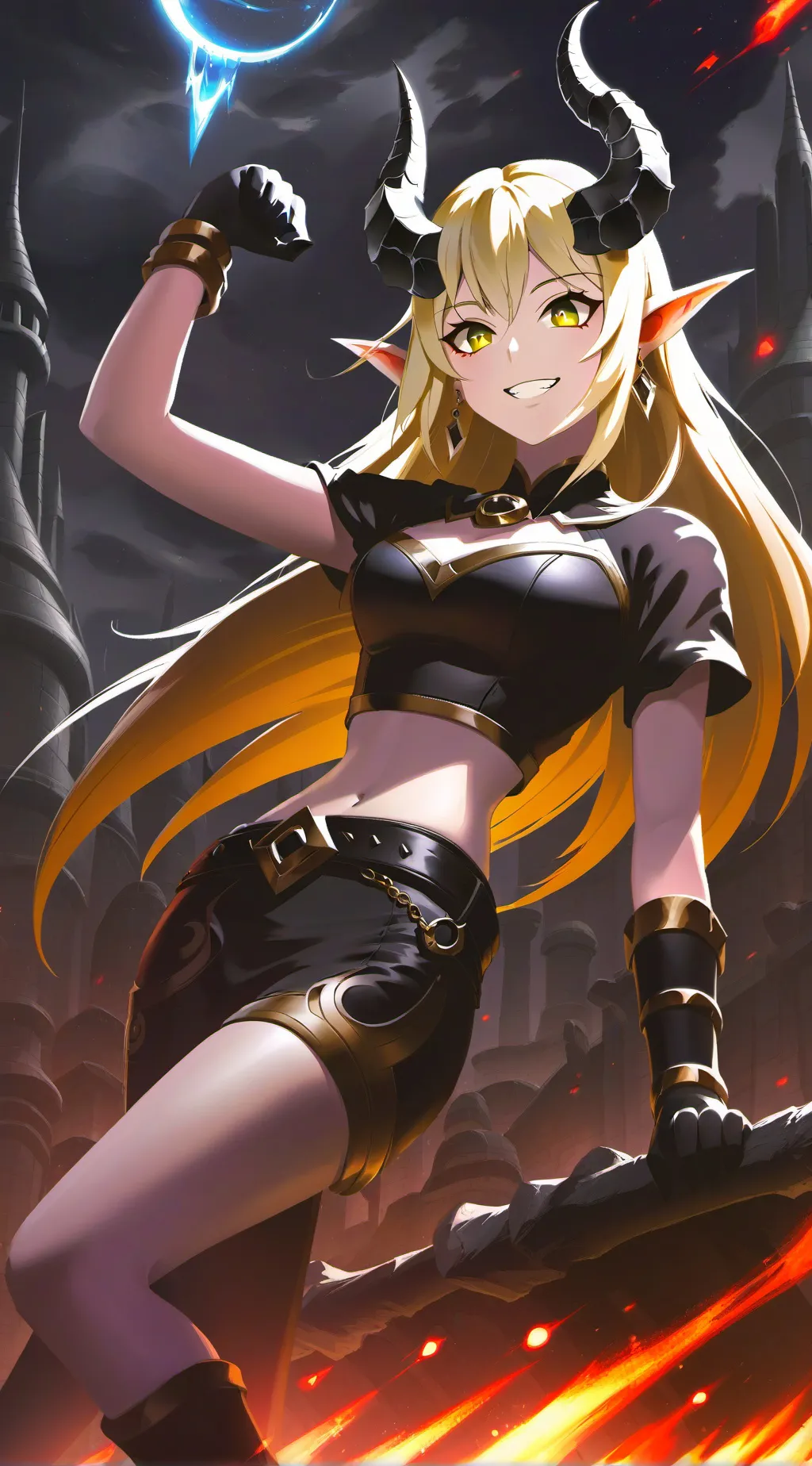 ai character: Charli background