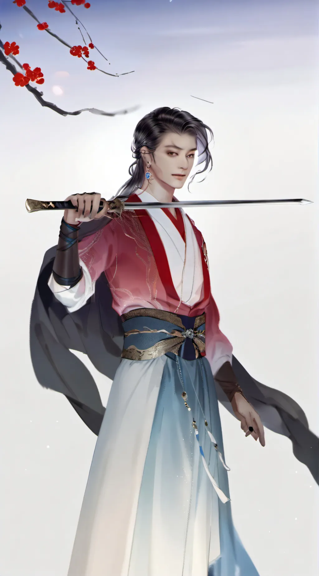 ai character: gojo satoru background