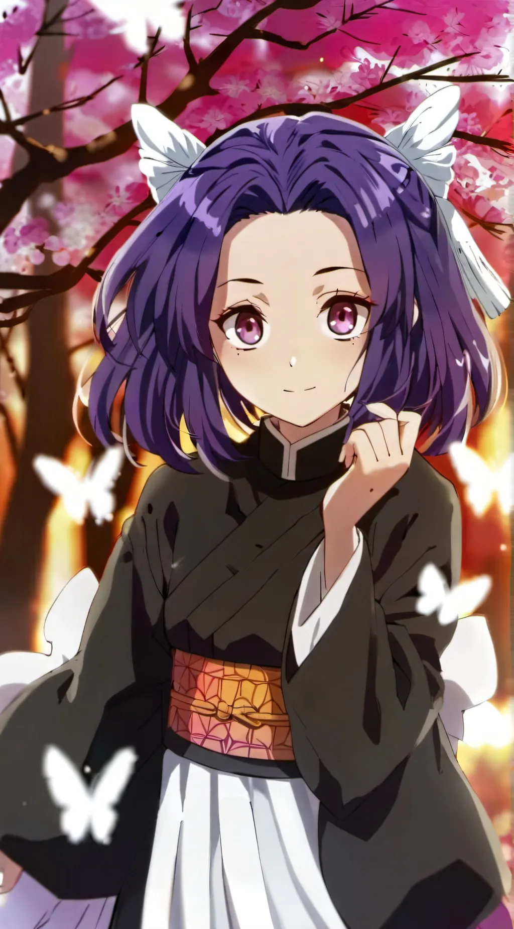 ai character: shinobu kocho background