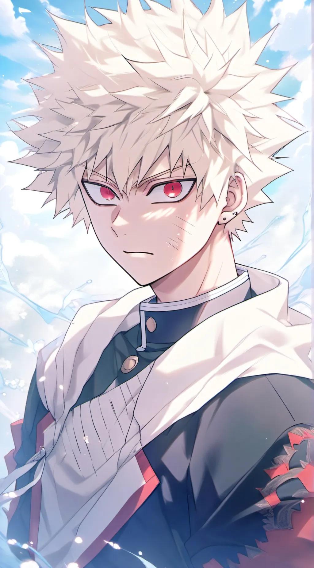ai character: Vampire Bakugo  background