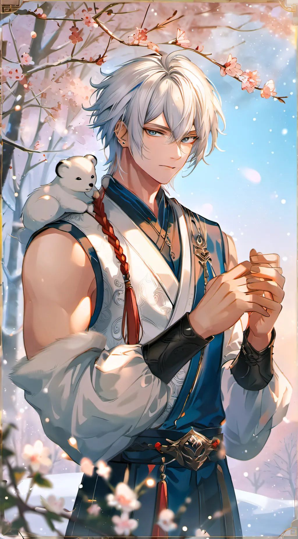 ai character: Ryo Yuuma background